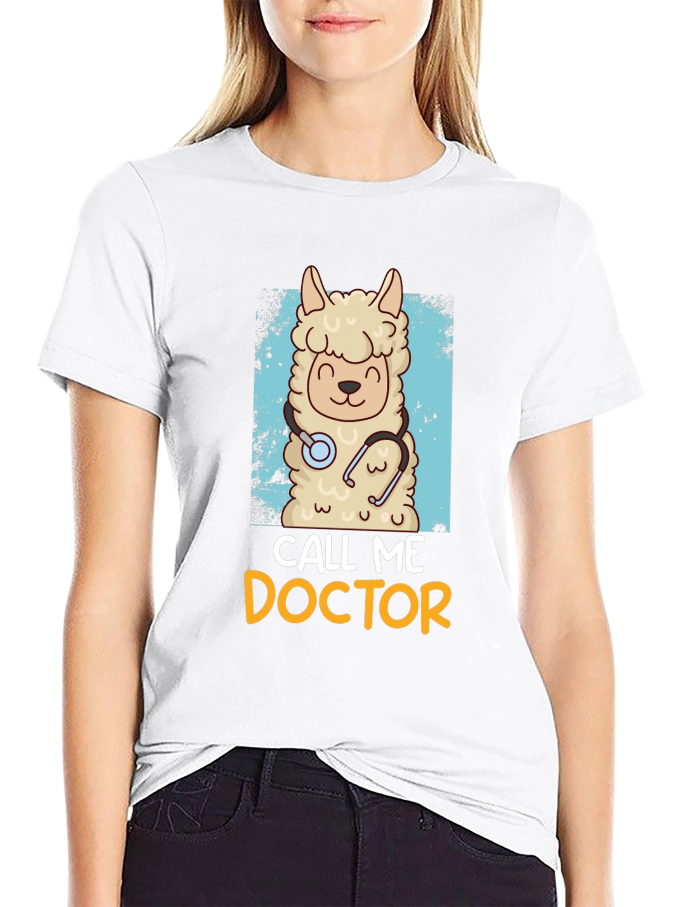Call Me Doctor Llama Graphic Tee