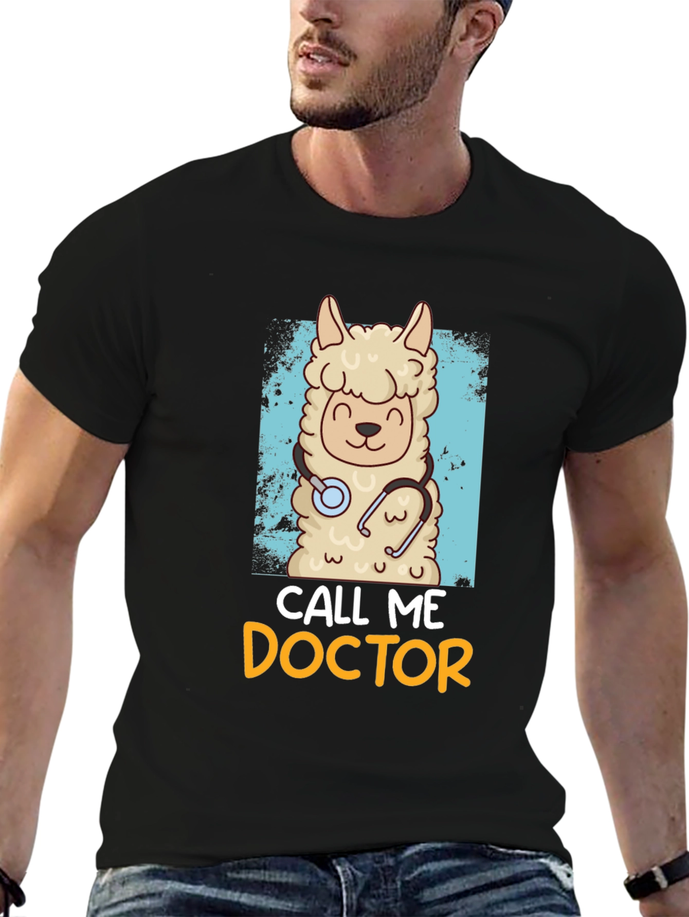 Call Me Doctor Llama Graphic Tee