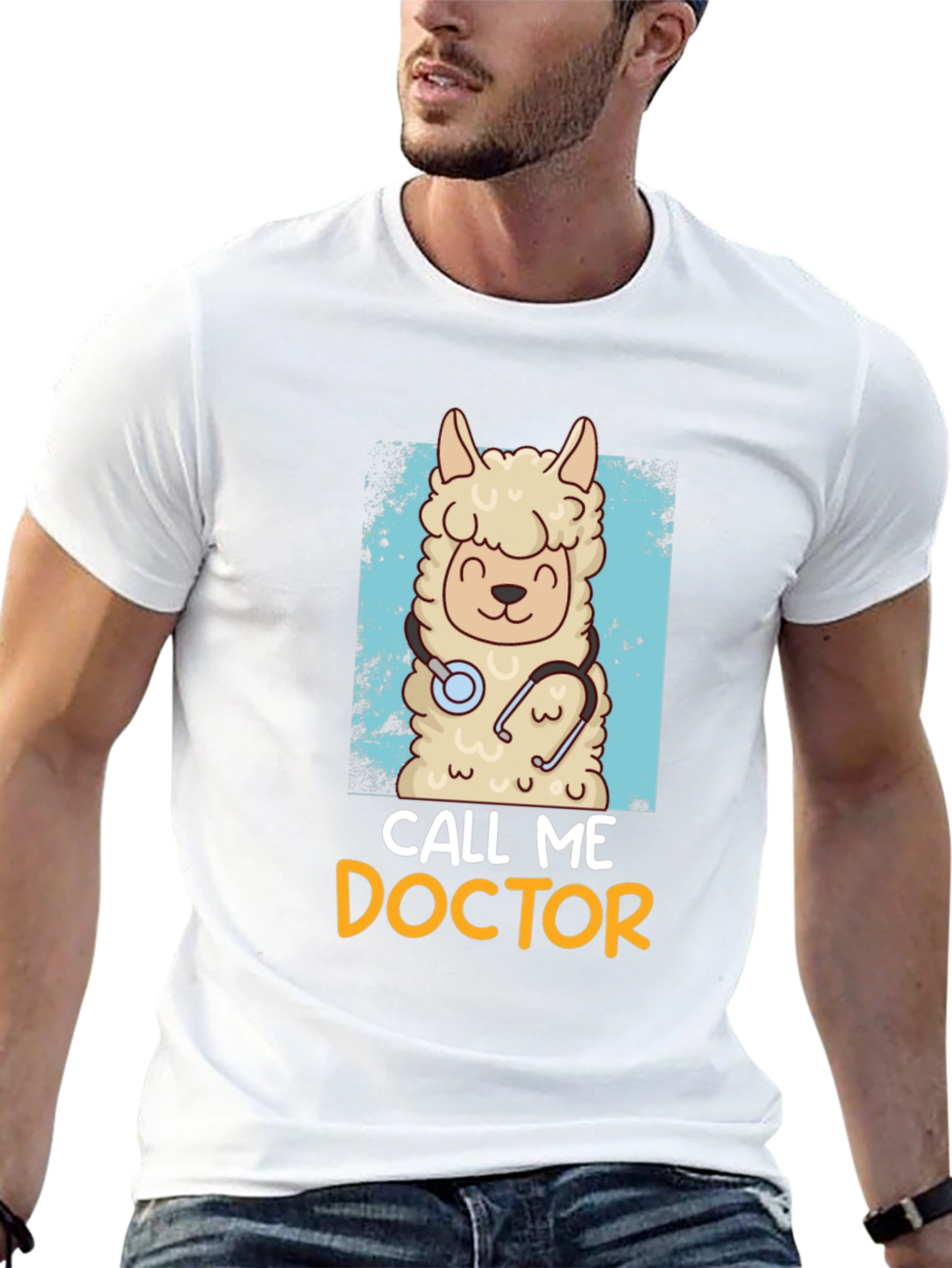 Call Me Doctor Llama Graphic Tee
