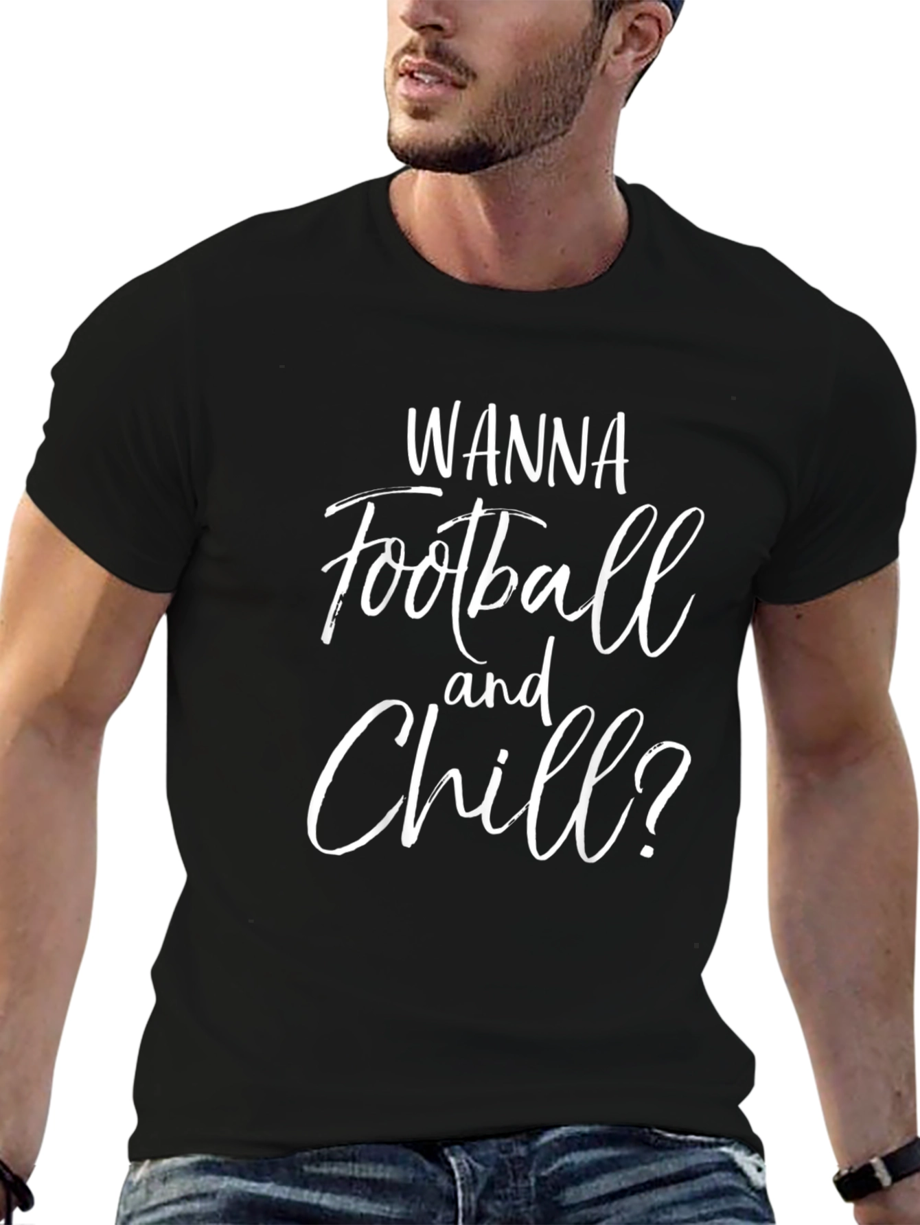 Wanna Football and Chill? Graphic Tee