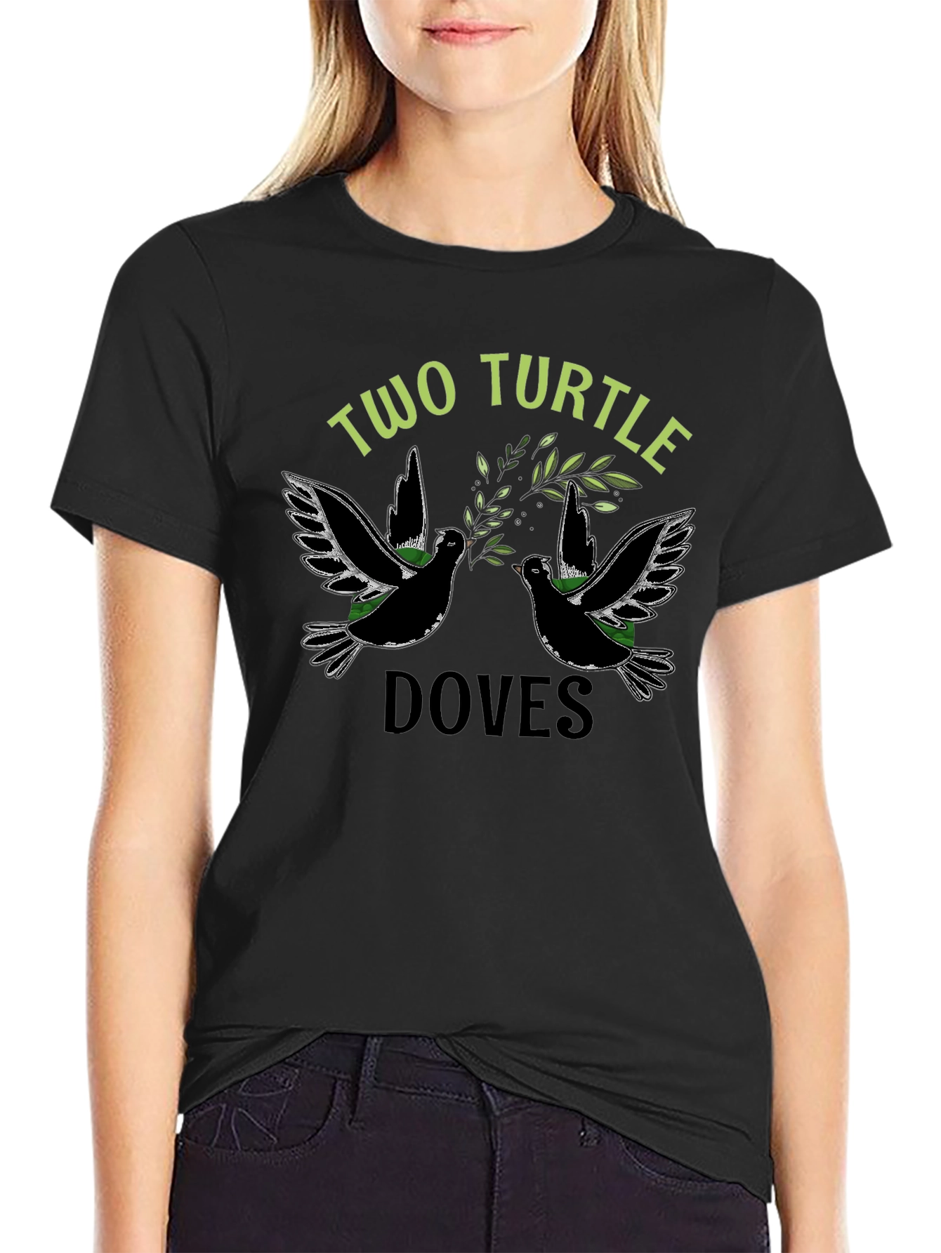 Two Turtle Doves Graphic T-Shirt