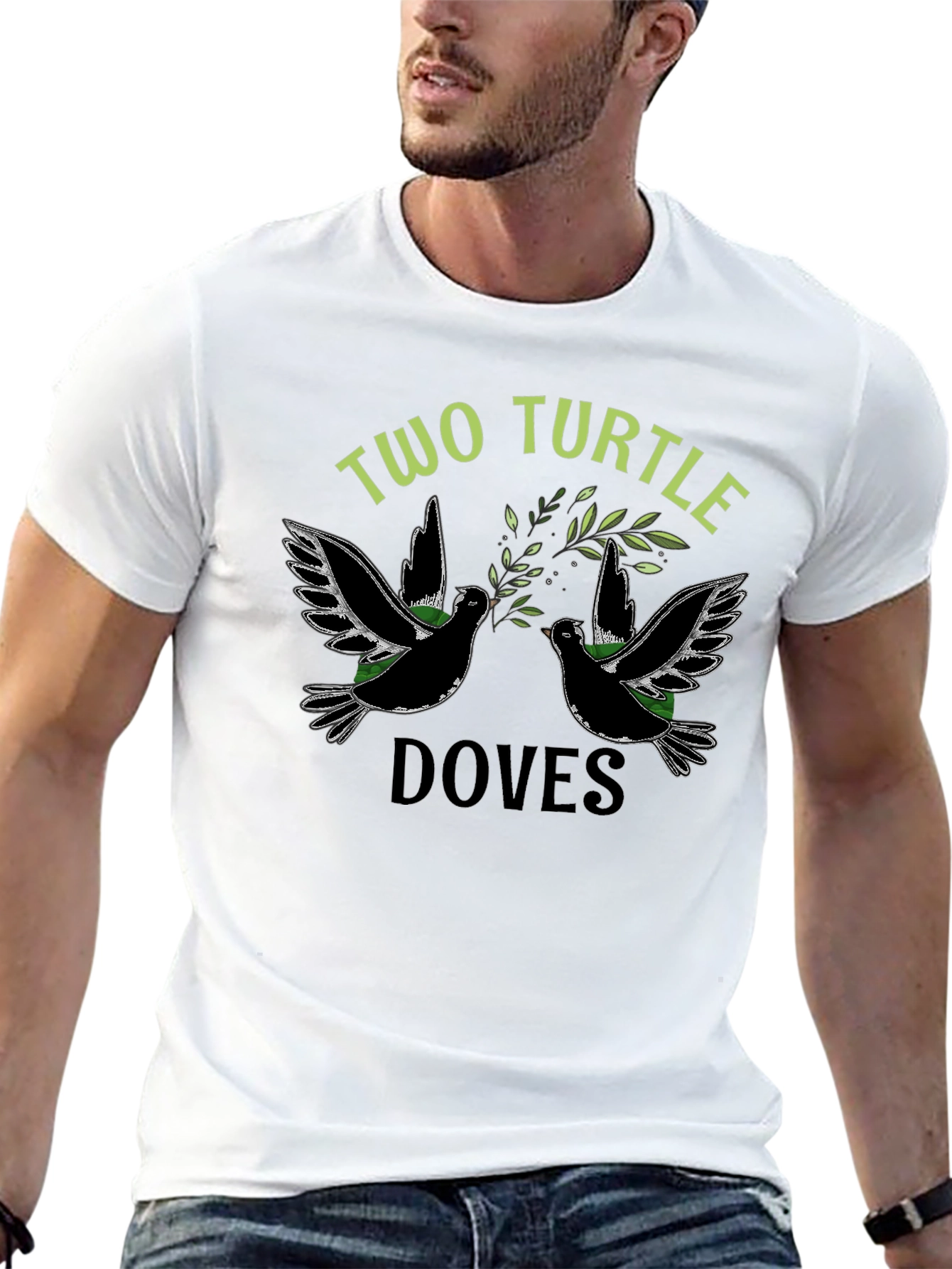 Two Turtle Doves Graphic T-Shirt
