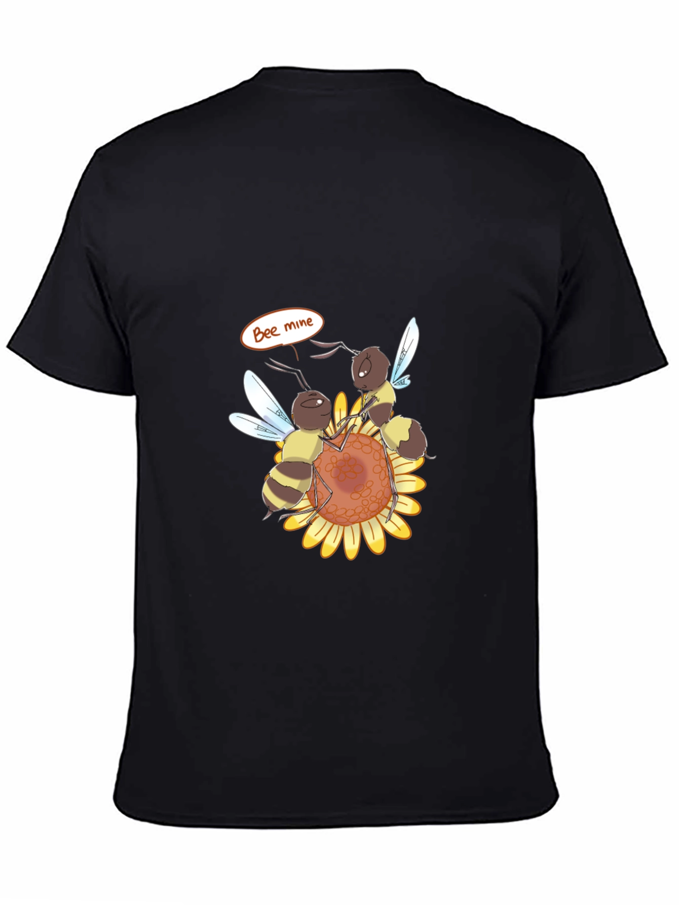 Bee Mine Graphic T-Shirt - Black