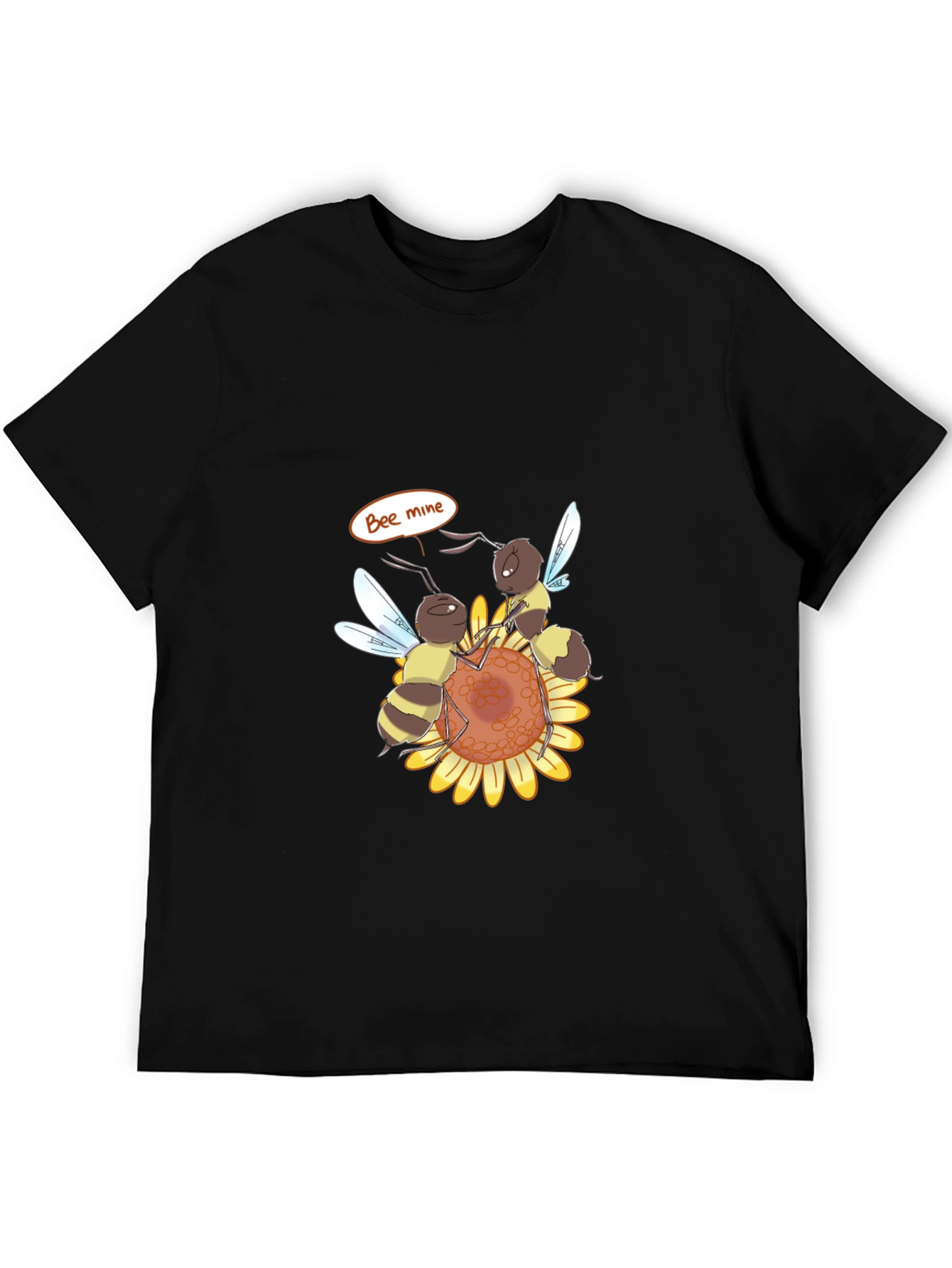 Bee Mine Graphic T-Shirt - Black