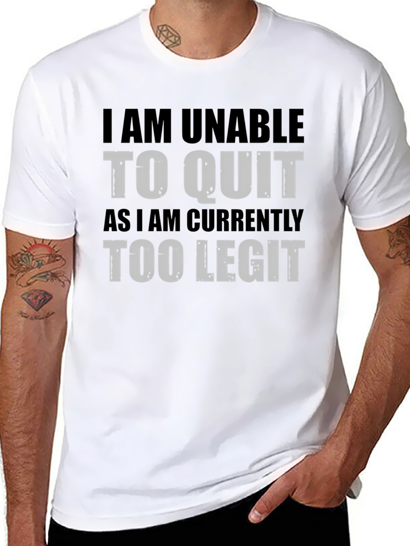 Too Legit to Quit Graphic T-Shirt