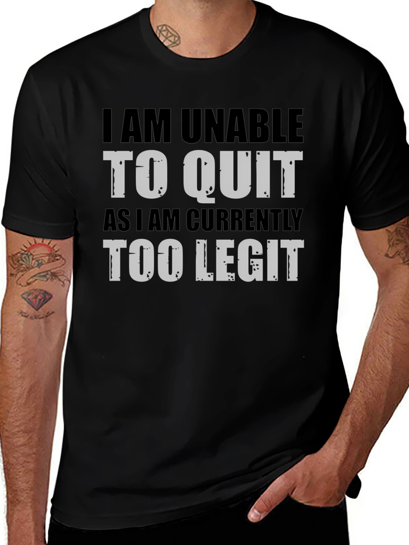 Too Legit to Quit Graphic T-Shirt