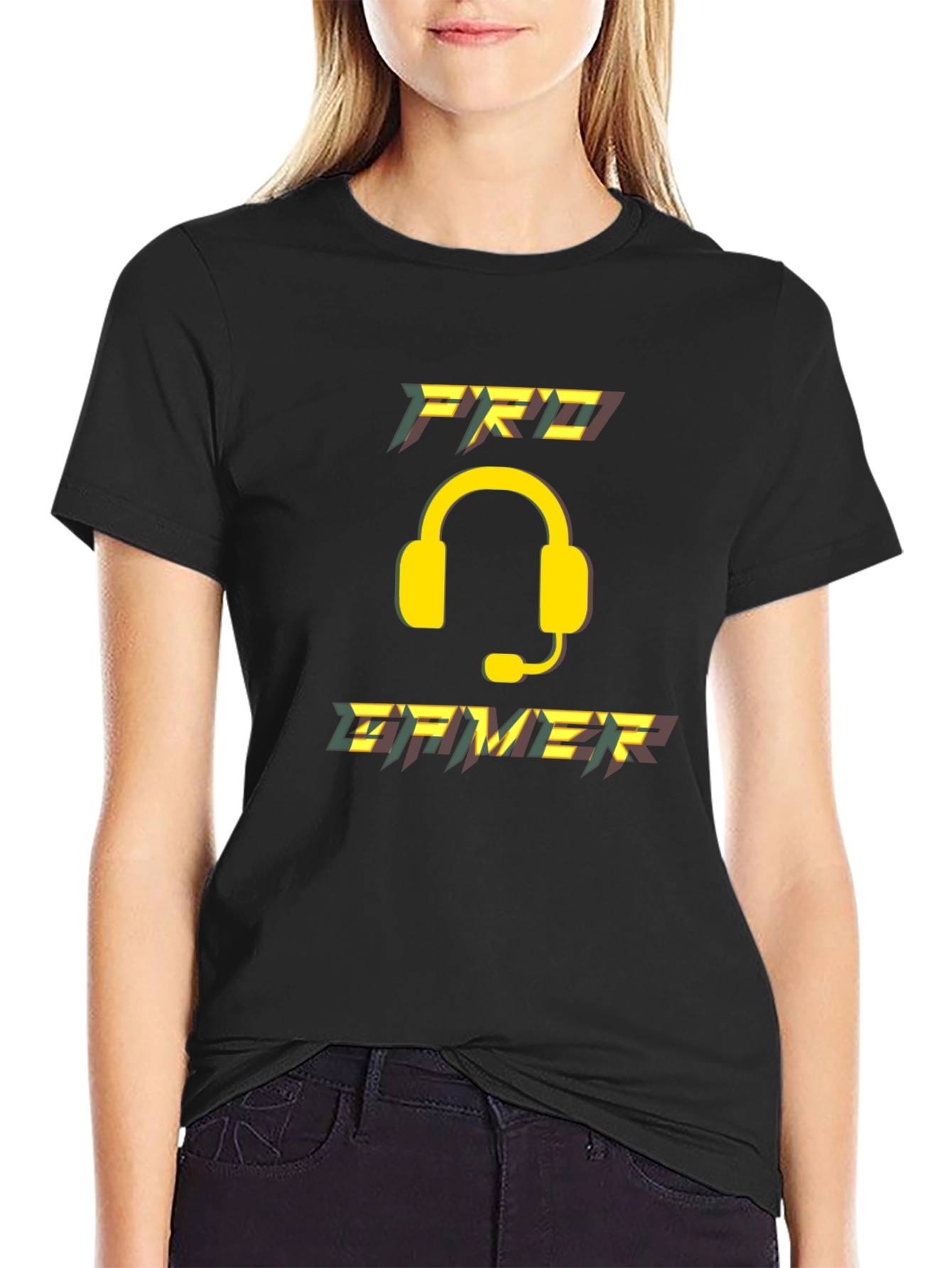 Pro Gamer Black Graphic Tee