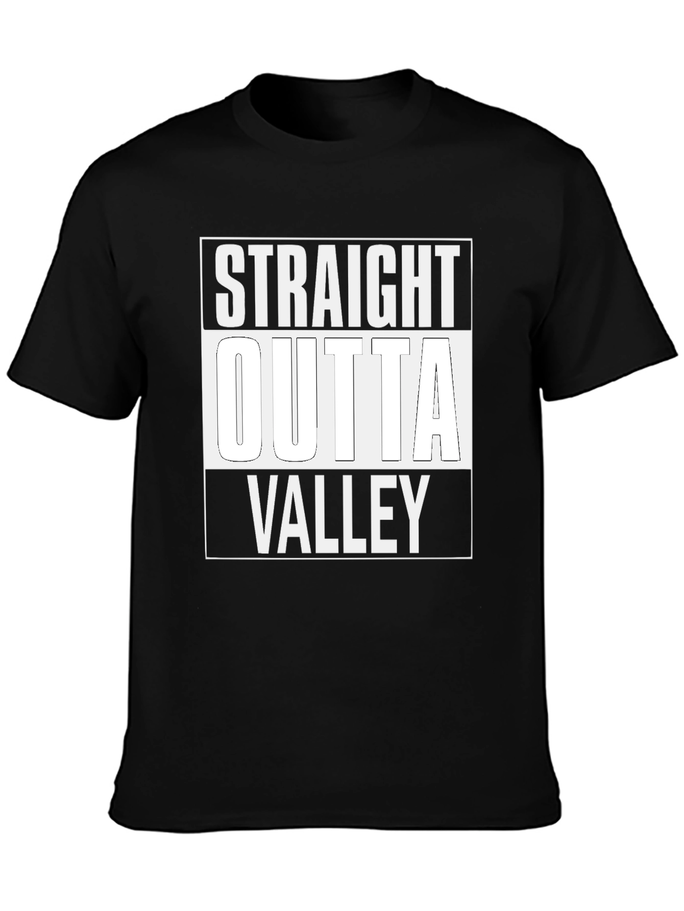 Straight Outta Valley Graphic T-Shirt