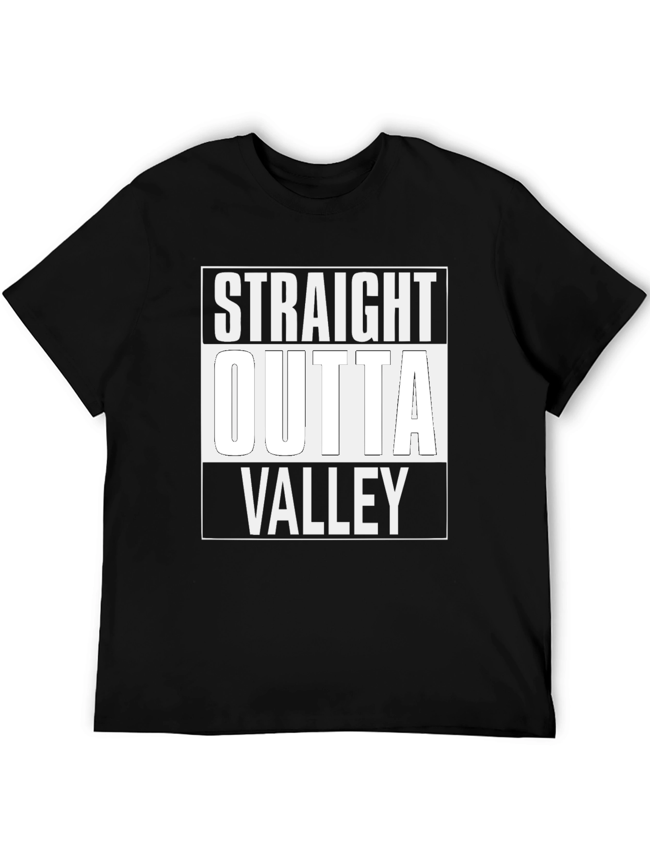 Straight Outta Valley Graphic T-Shirt