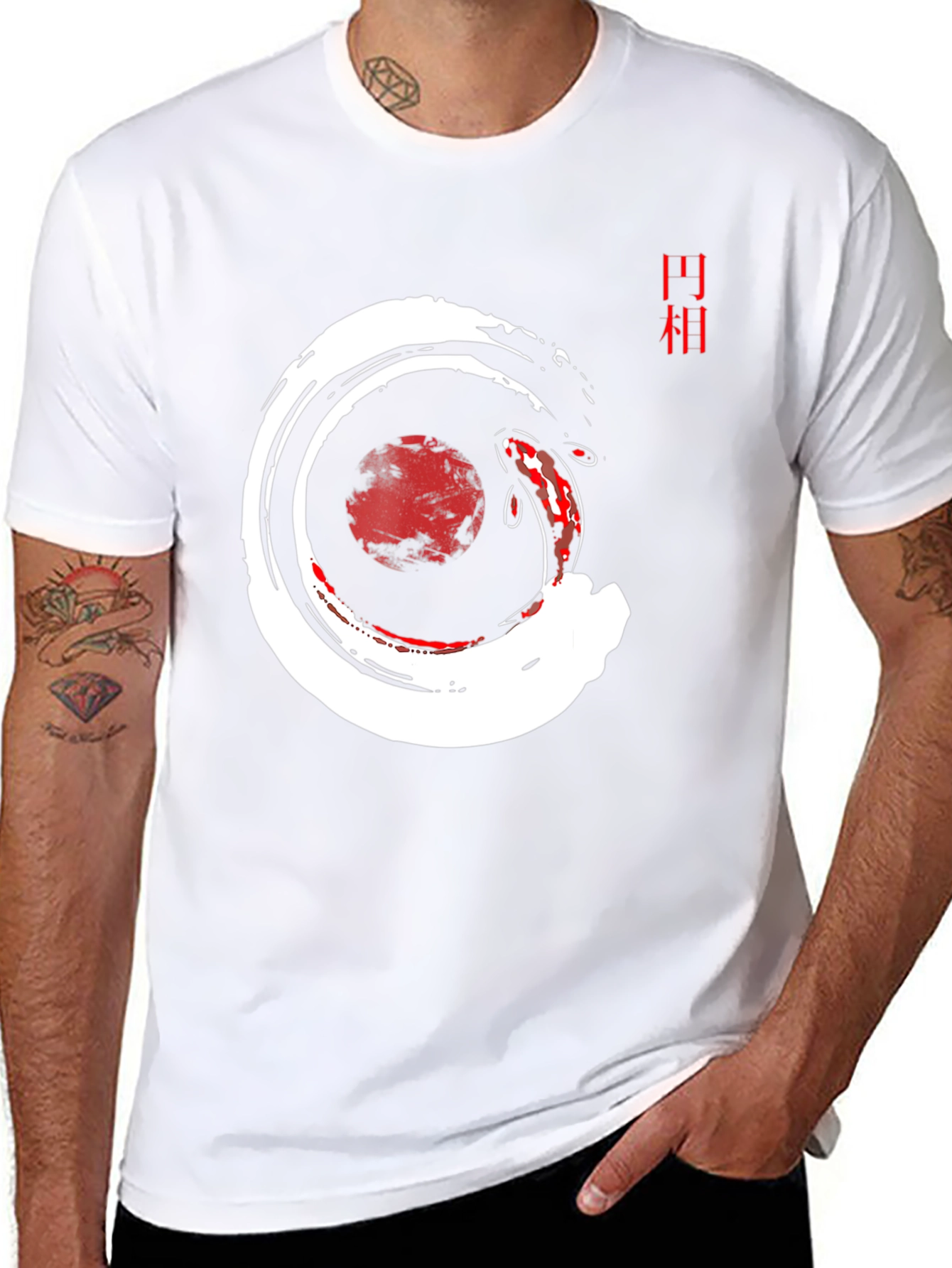 Zen Koi Fish Graphic T-Shirt