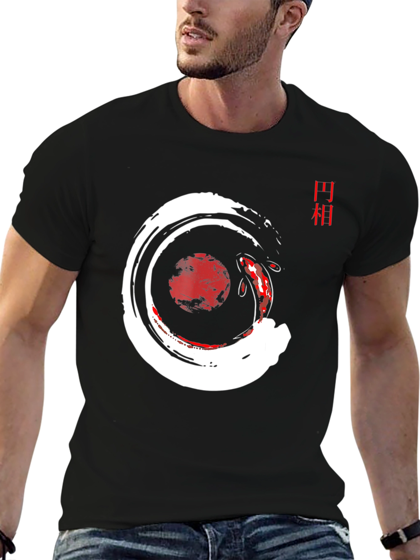 Zen Koi Fish Graphic T-Shirt