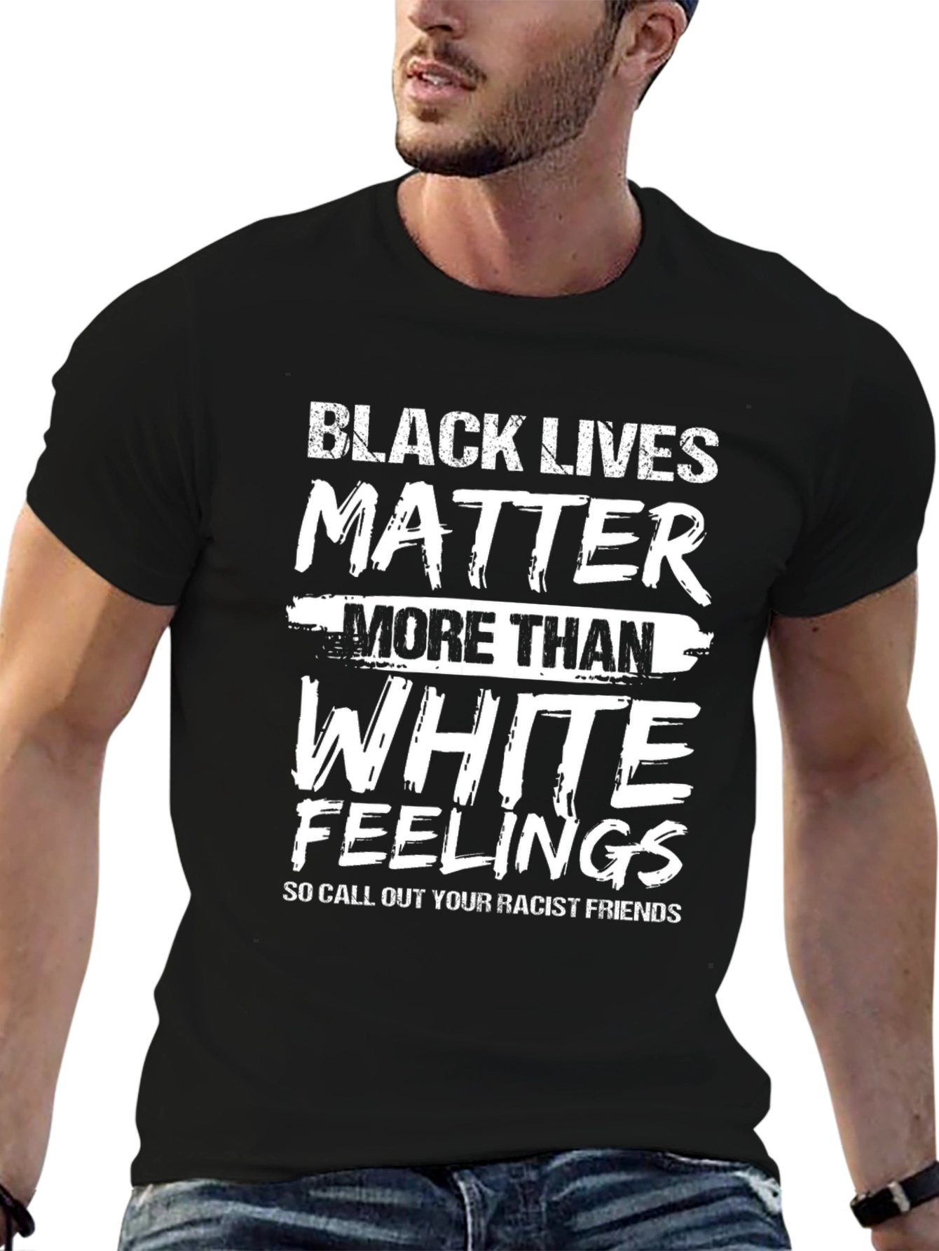 Black Lives Matter Tee: Call Out Racist Friends