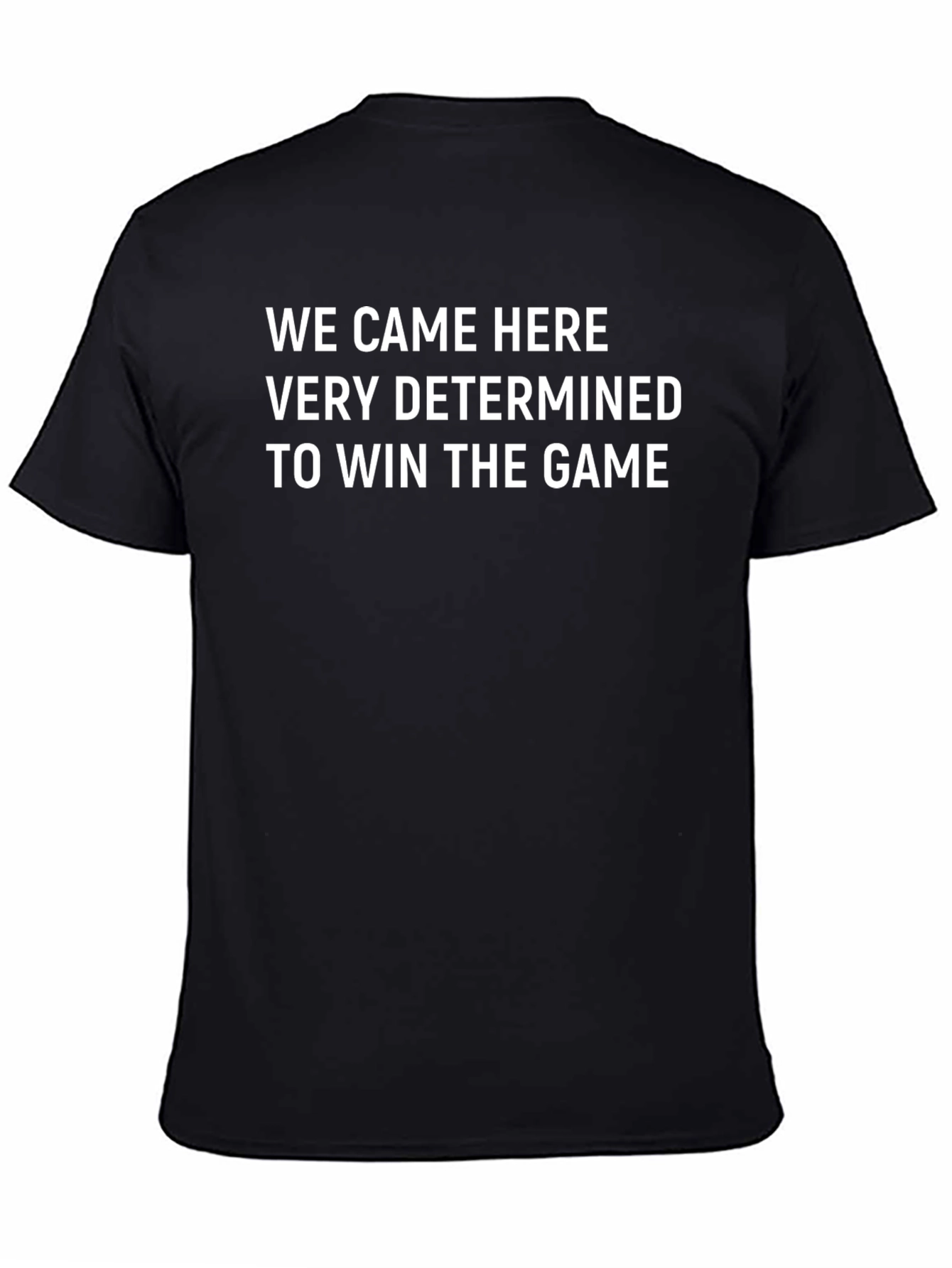 Determined to Win Black Graphic Tee