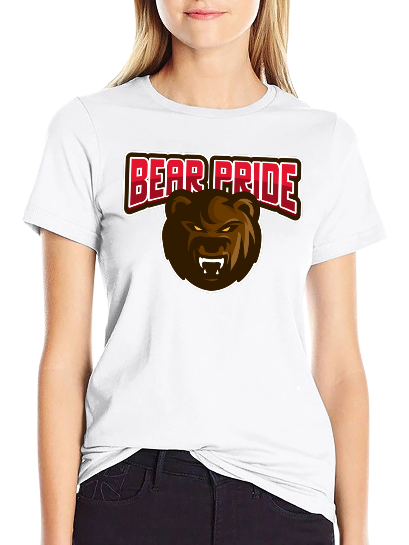 Bear Pride T-Shirt - Black