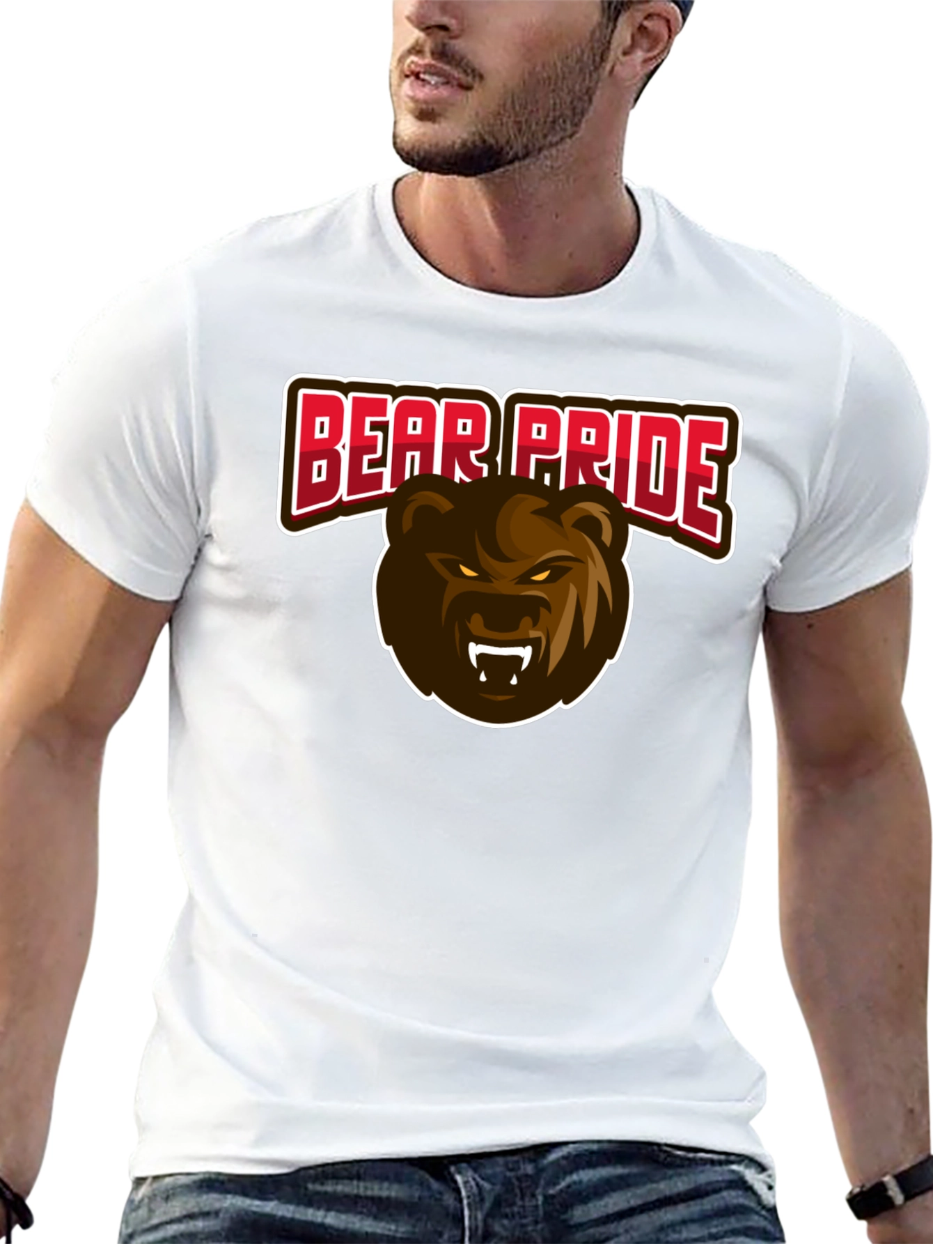 Bear Pride T-Shirt - Black