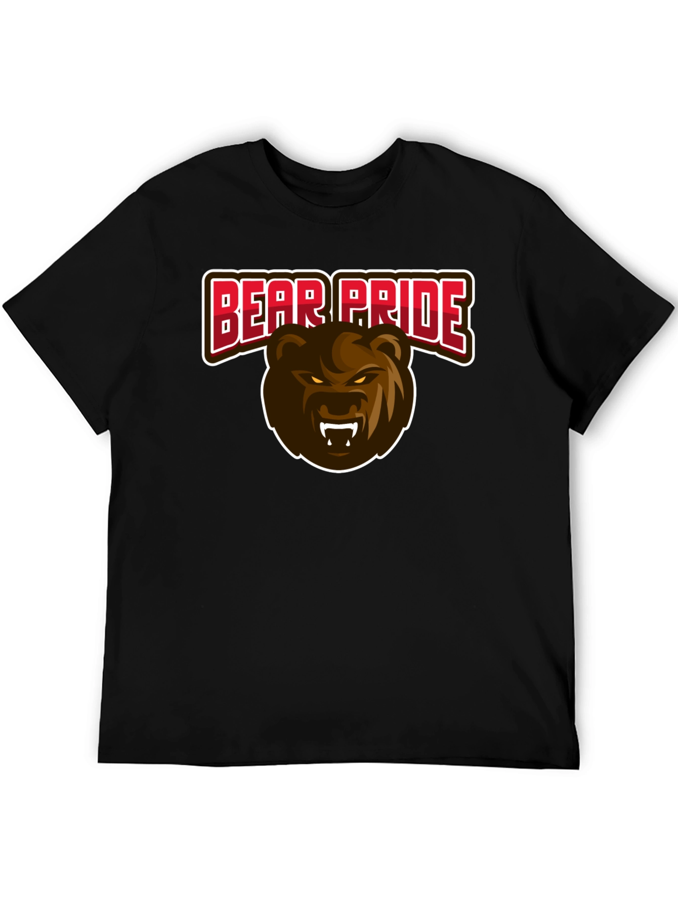 Bear Pride T-Shirt - Black