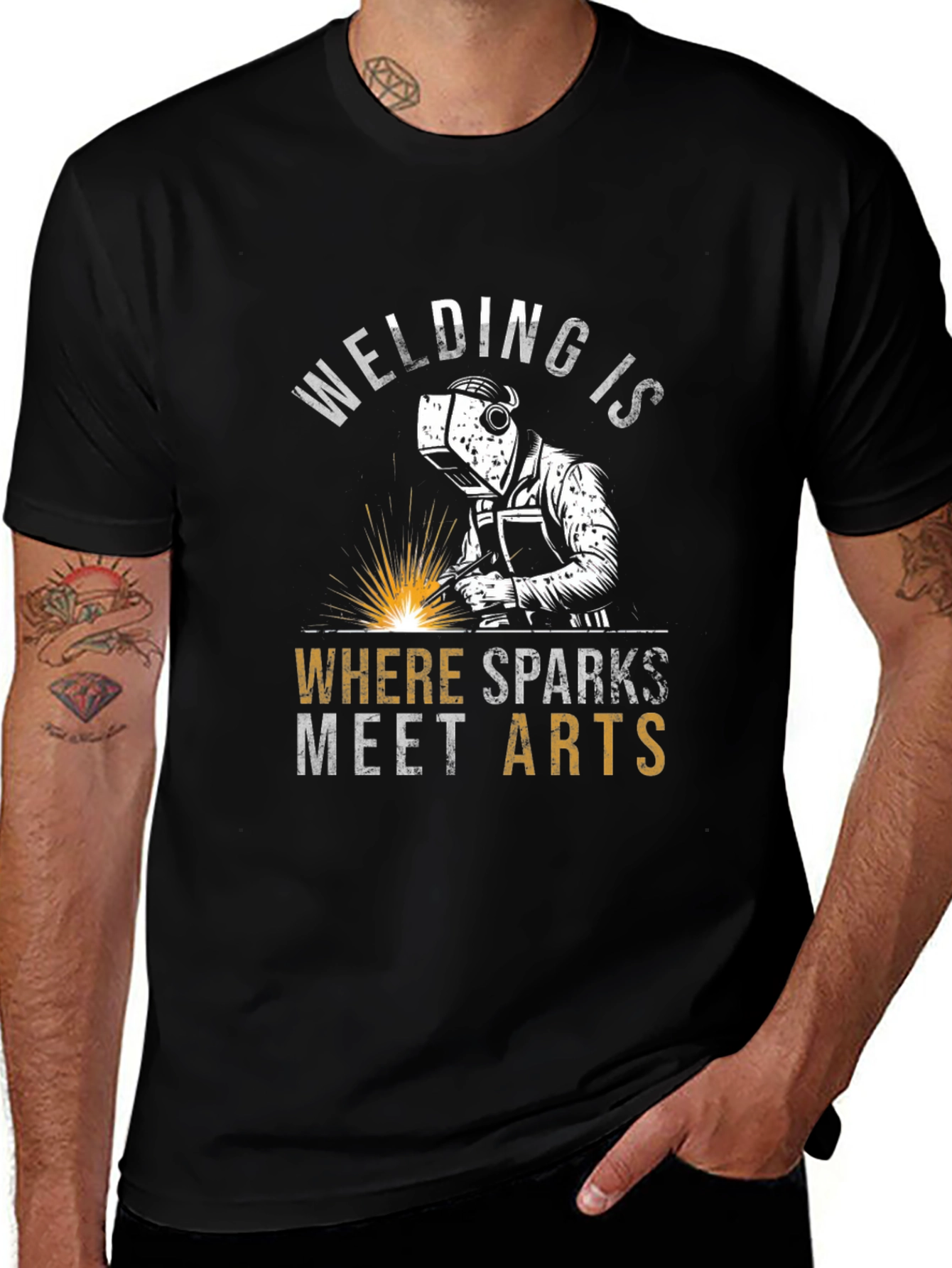 Welding is Where Sparks Meet Arts T-Shirt