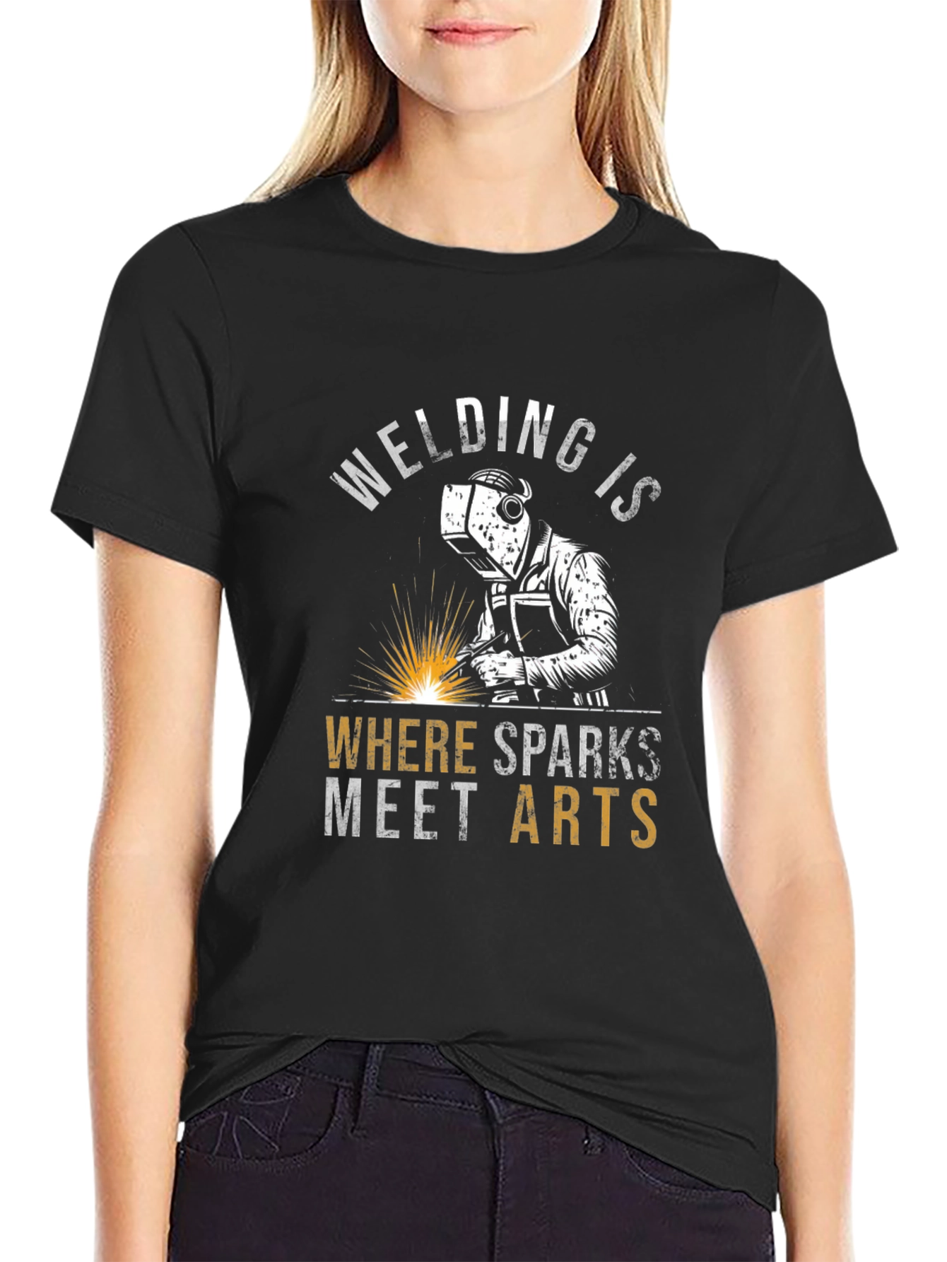 Welding is Where Sparks Meet Arts T-Shirt