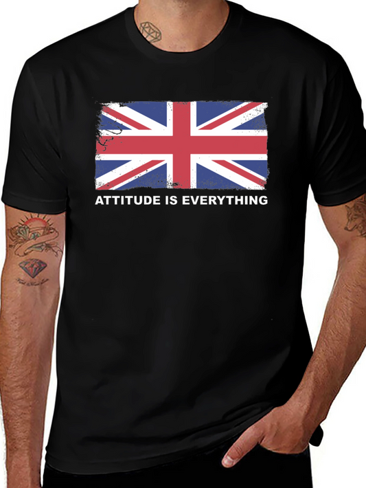 Attitude Is Everything Union Jack Graphic Tee