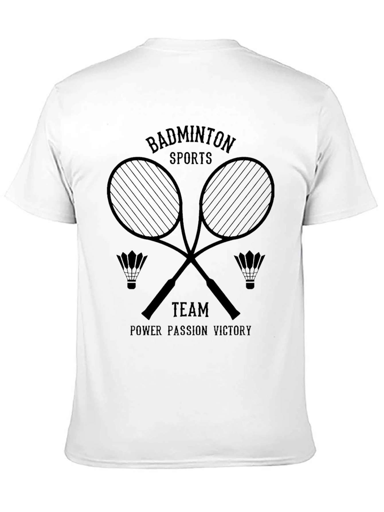 Badminton Sports Team T-Shirt
