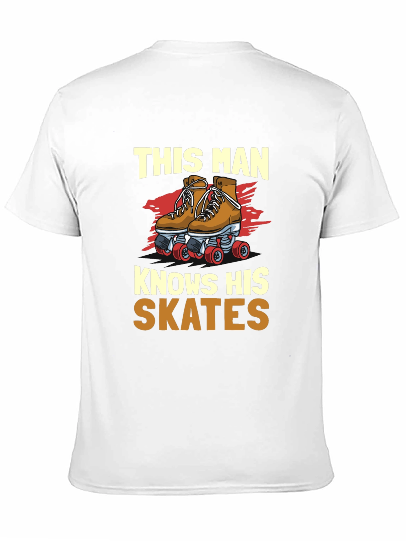 This Man Knows His Skates Graphic T-Shirt