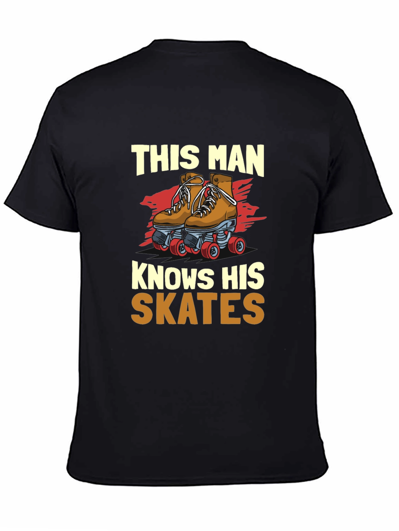 This Man Knows His Skates Graphic T-Shirt