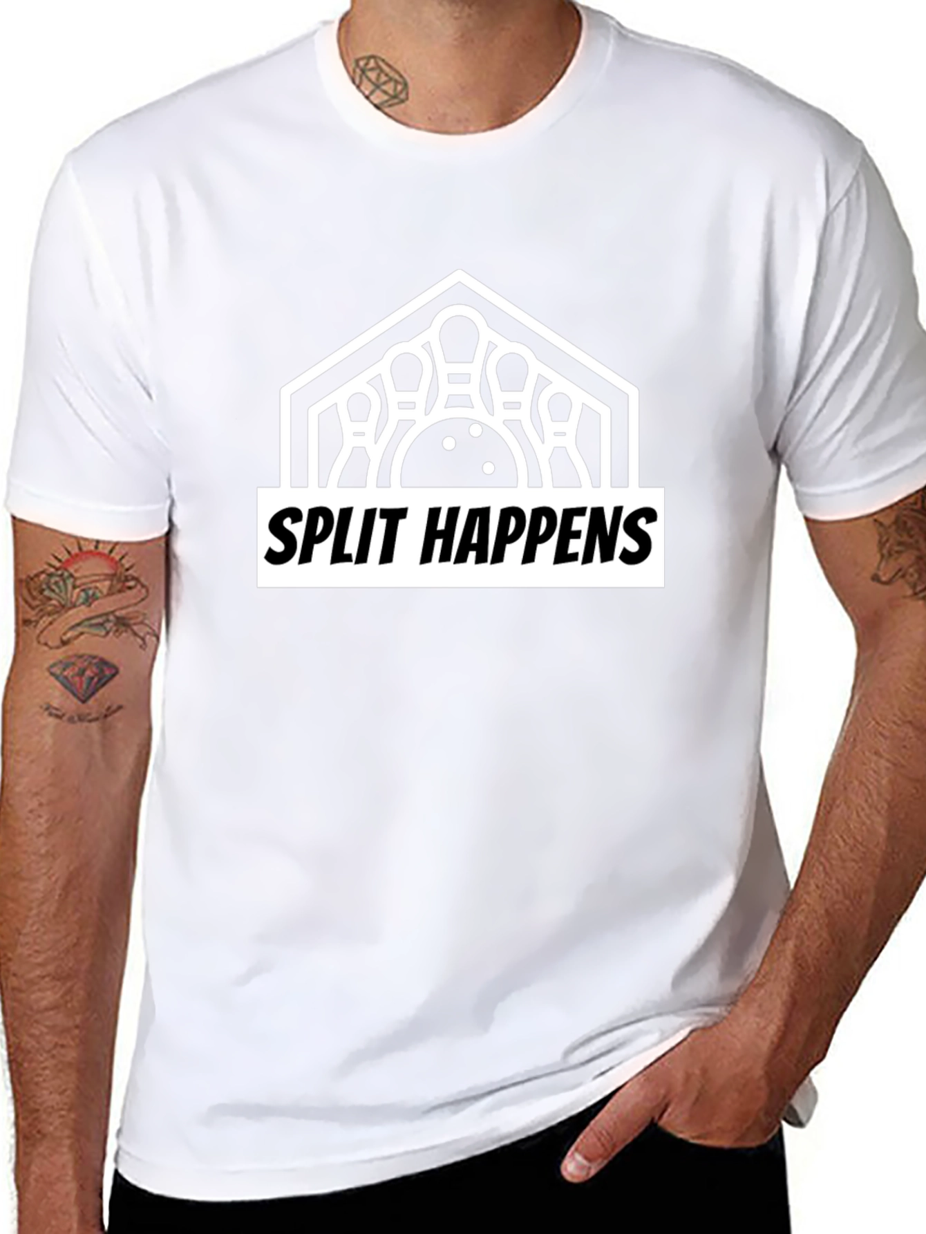 Split Happens Bowling T-Shirt