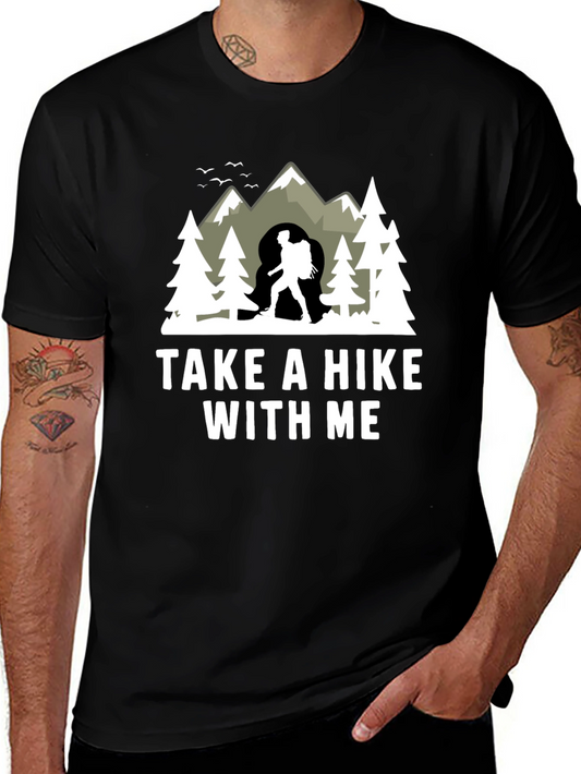 Take A Hike With Me T-Shirt - Adventure & Outdoor Tee