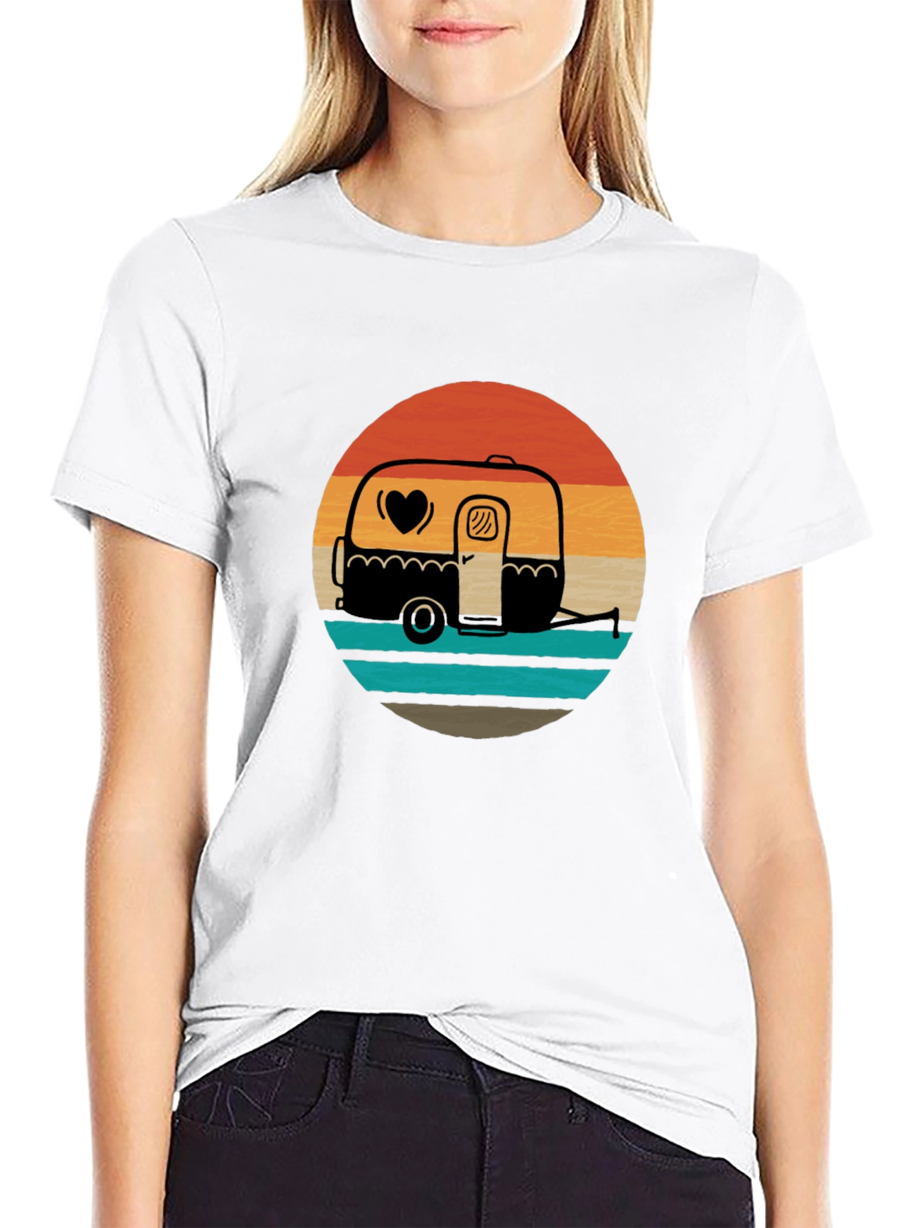 Retro Camper Graphic T-Shirt