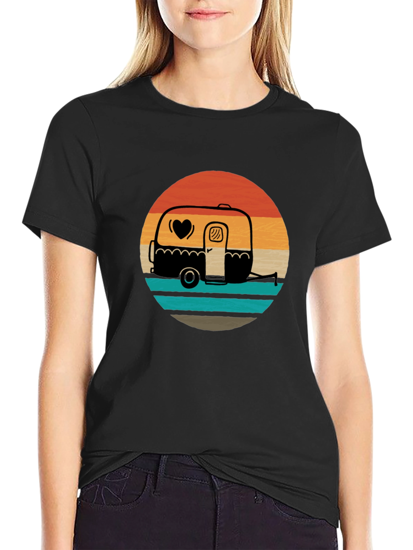 Retro Camper Graphic T-Shirt