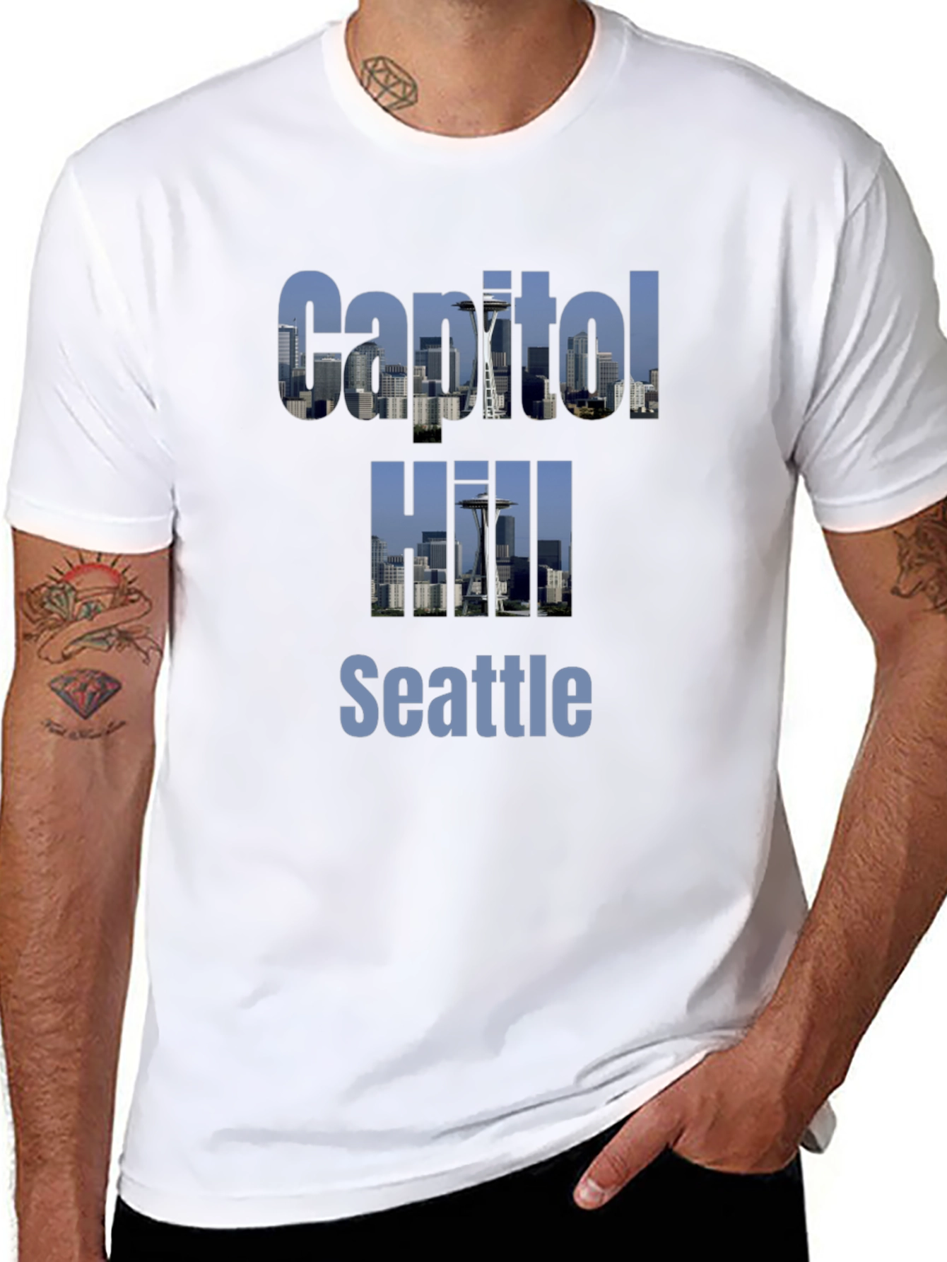 Capitol Hill Seattle Graphic T-Shirt