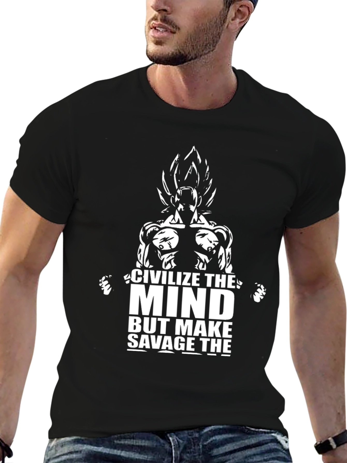 Civilize the Mind Savage T-Shirt