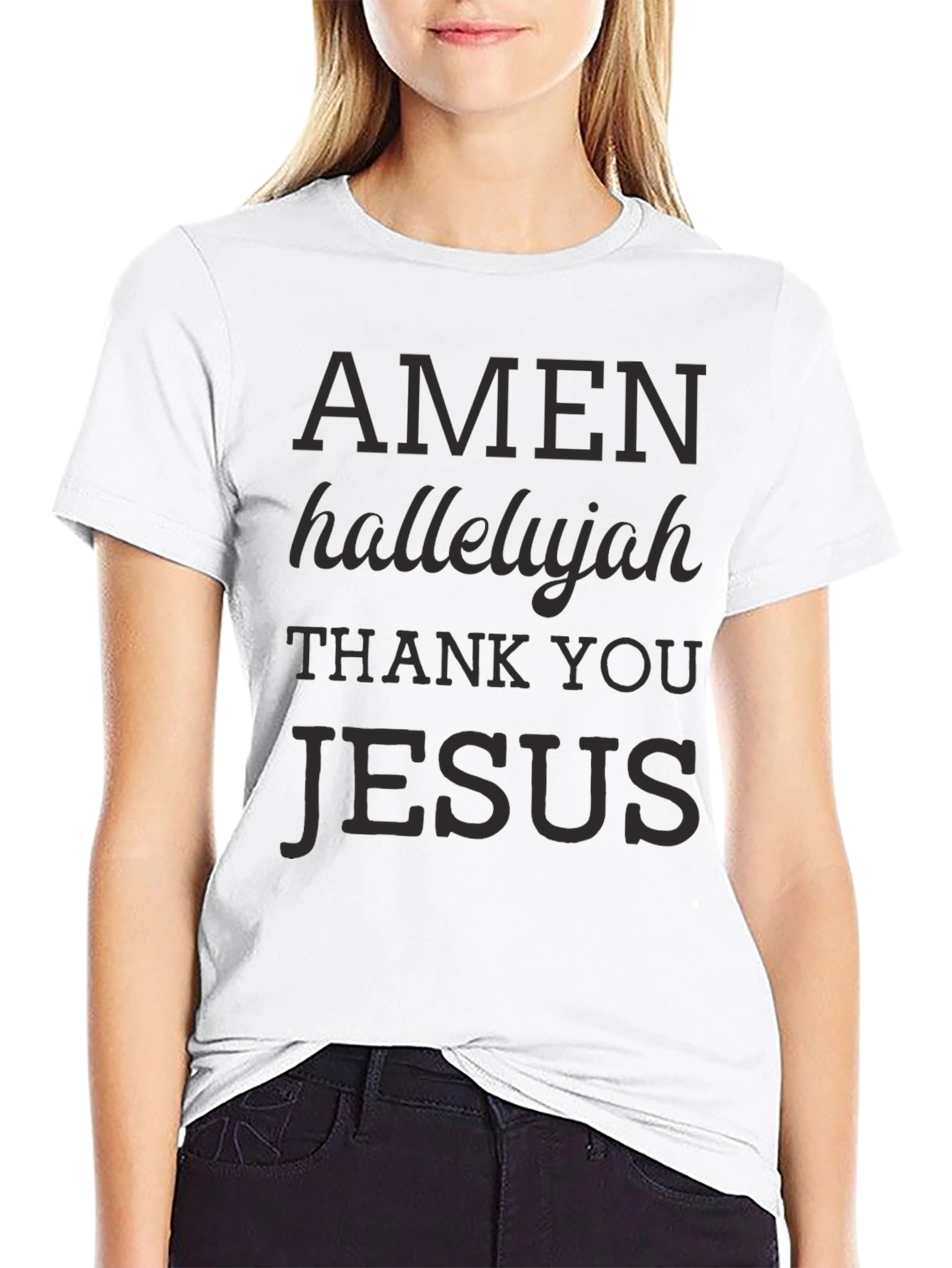 Amen Hallelujah Graphic Tee