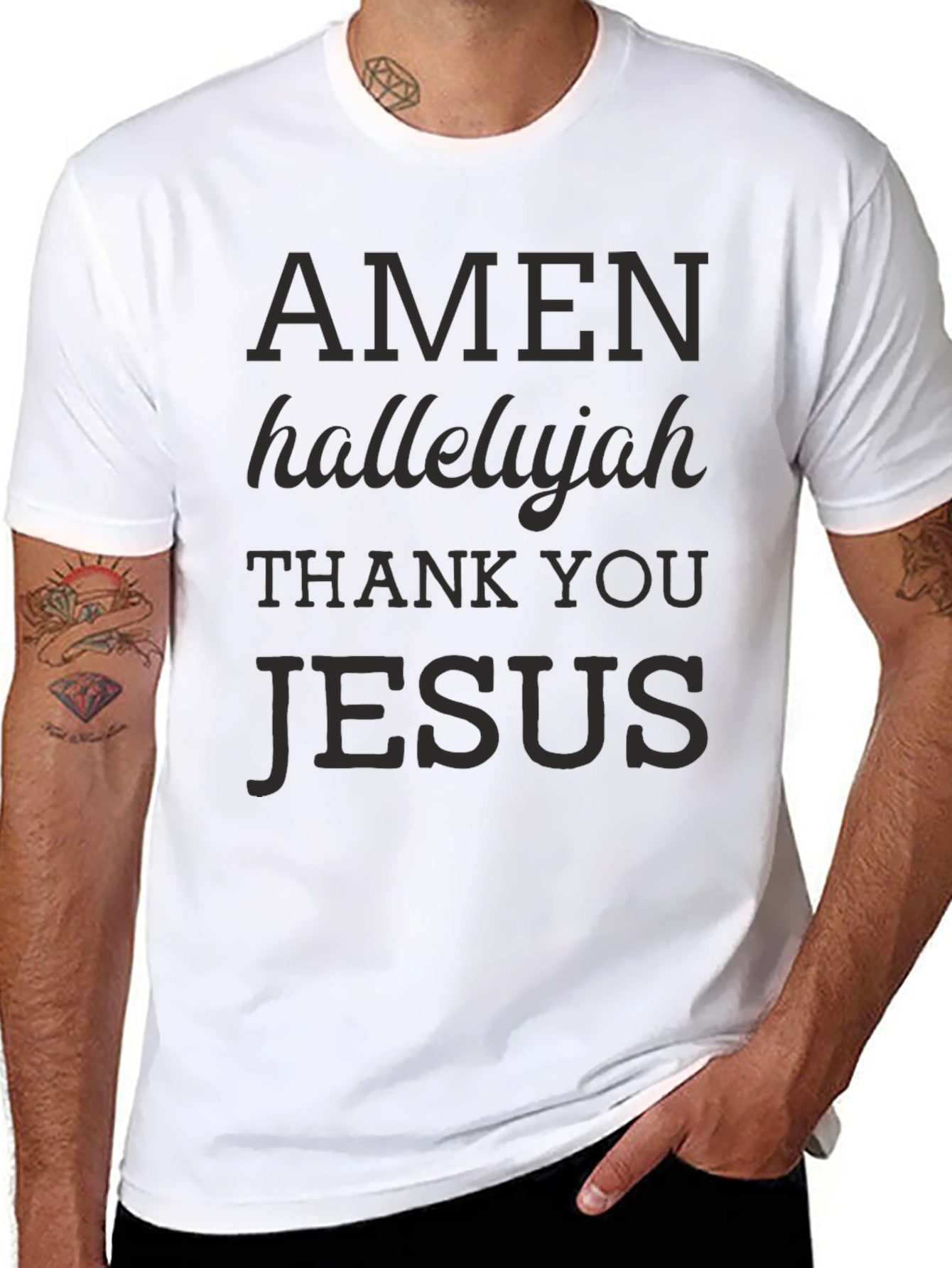Amen Hallelujah Graphic Tee