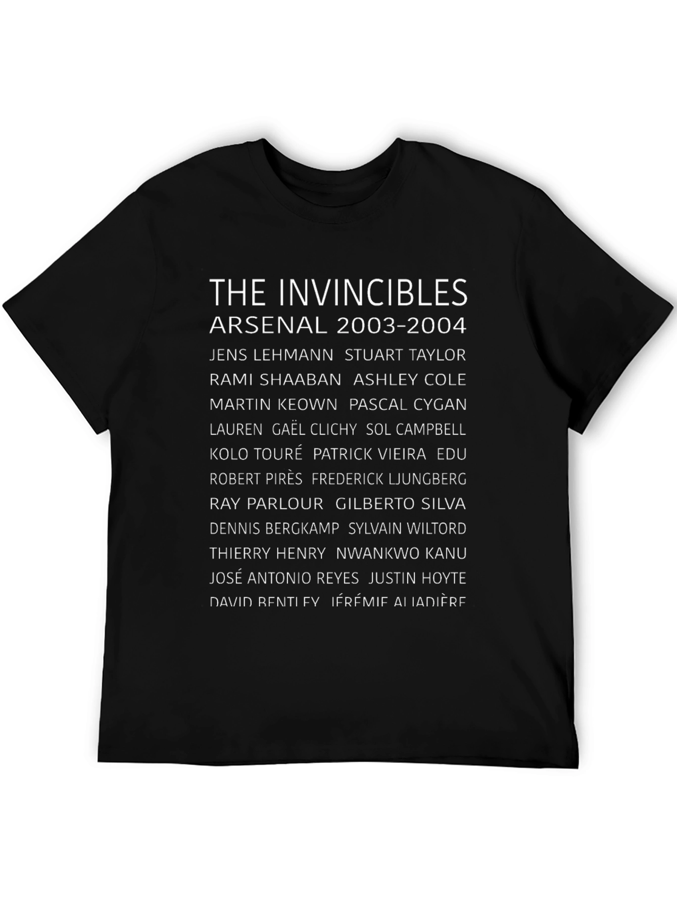 Arsenal Invincibles 2003-2004 T-Shirt