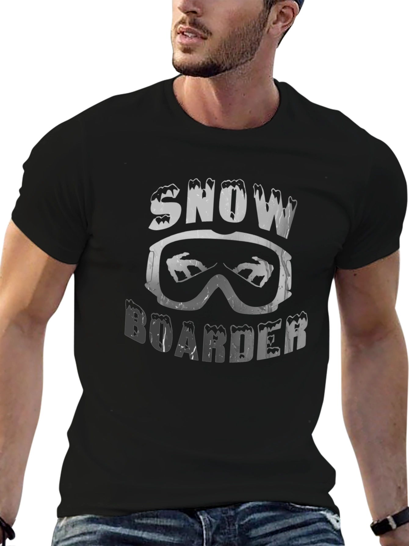 Snowboarder Graphic Tee - Winter Sports Apparel