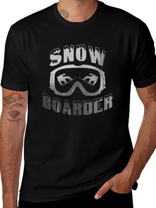 Snowboarder Graphic Tee - Winter Sports Apparel