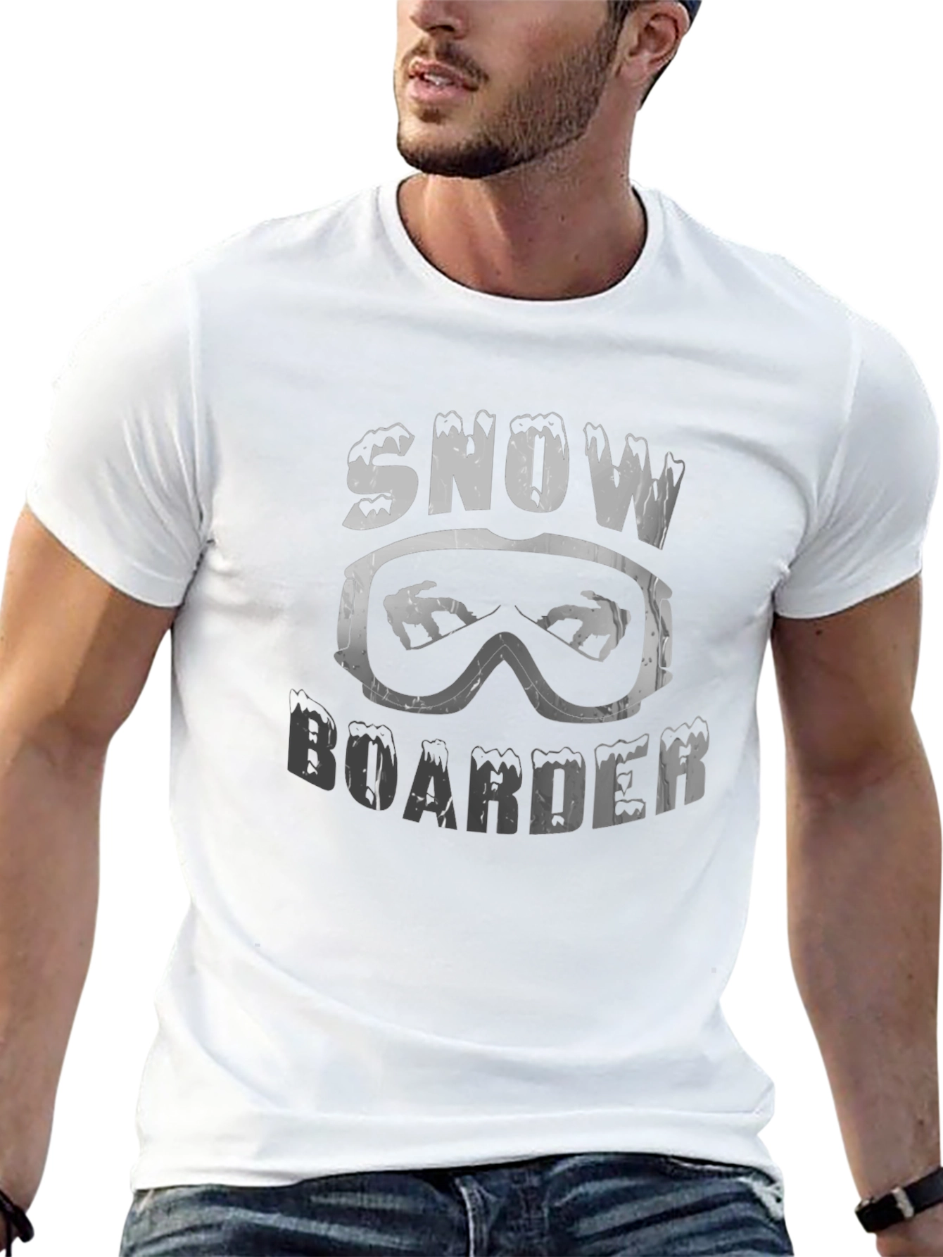 Snowboarder Graphic Tee - Winter Sports Apparel