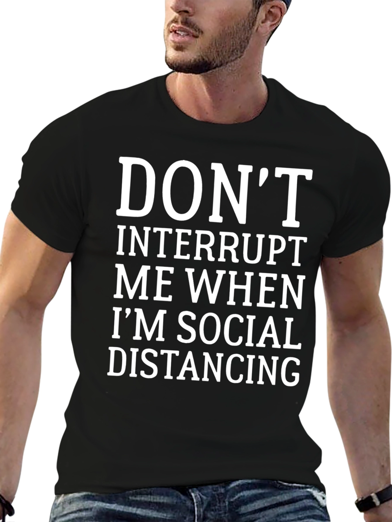 Social Distancing Humor T-Shirt