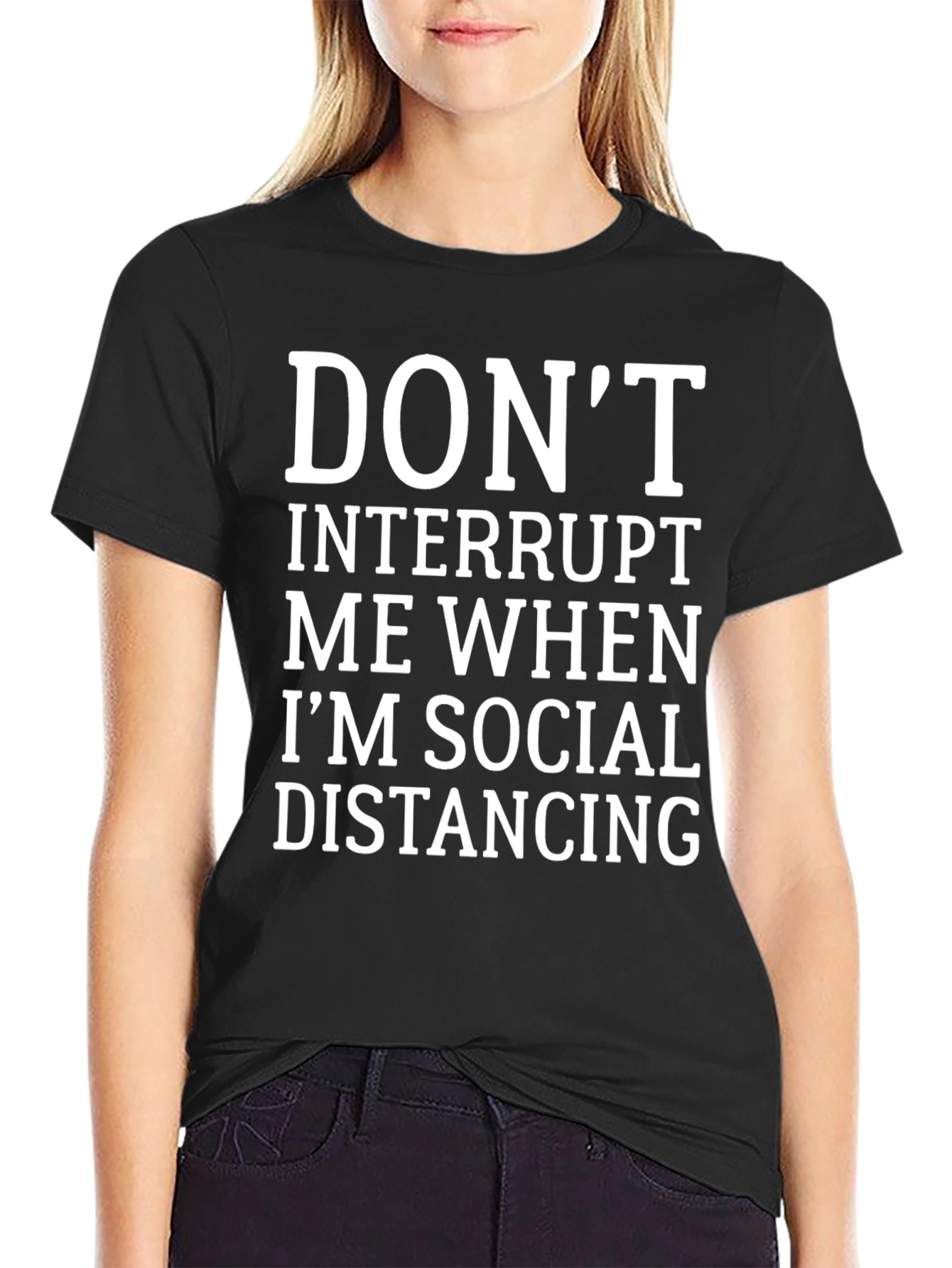 Social Distancing Humor T-Shirt