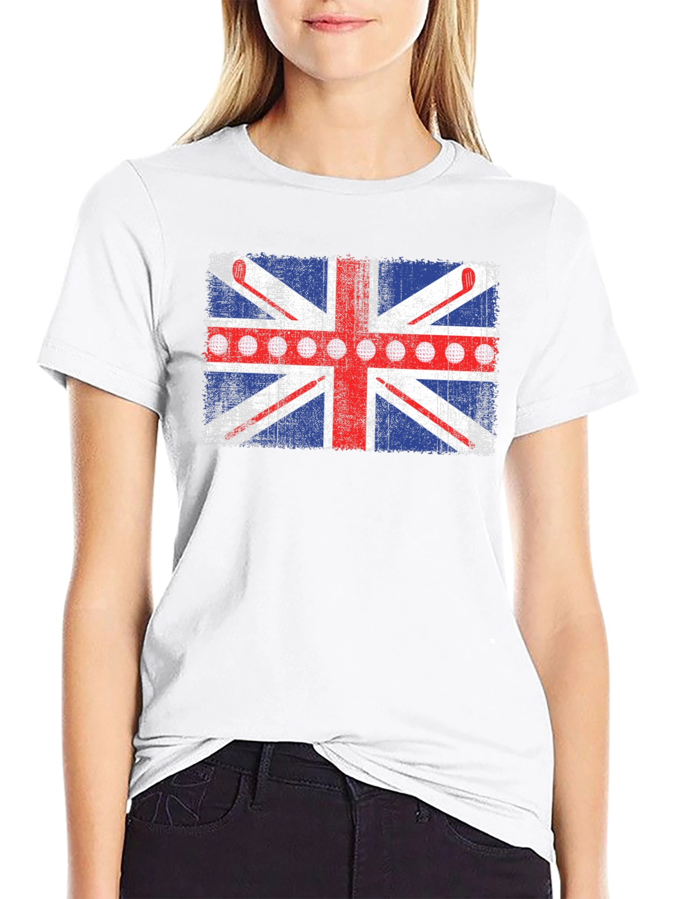 Union Jack Golf T-Shirt