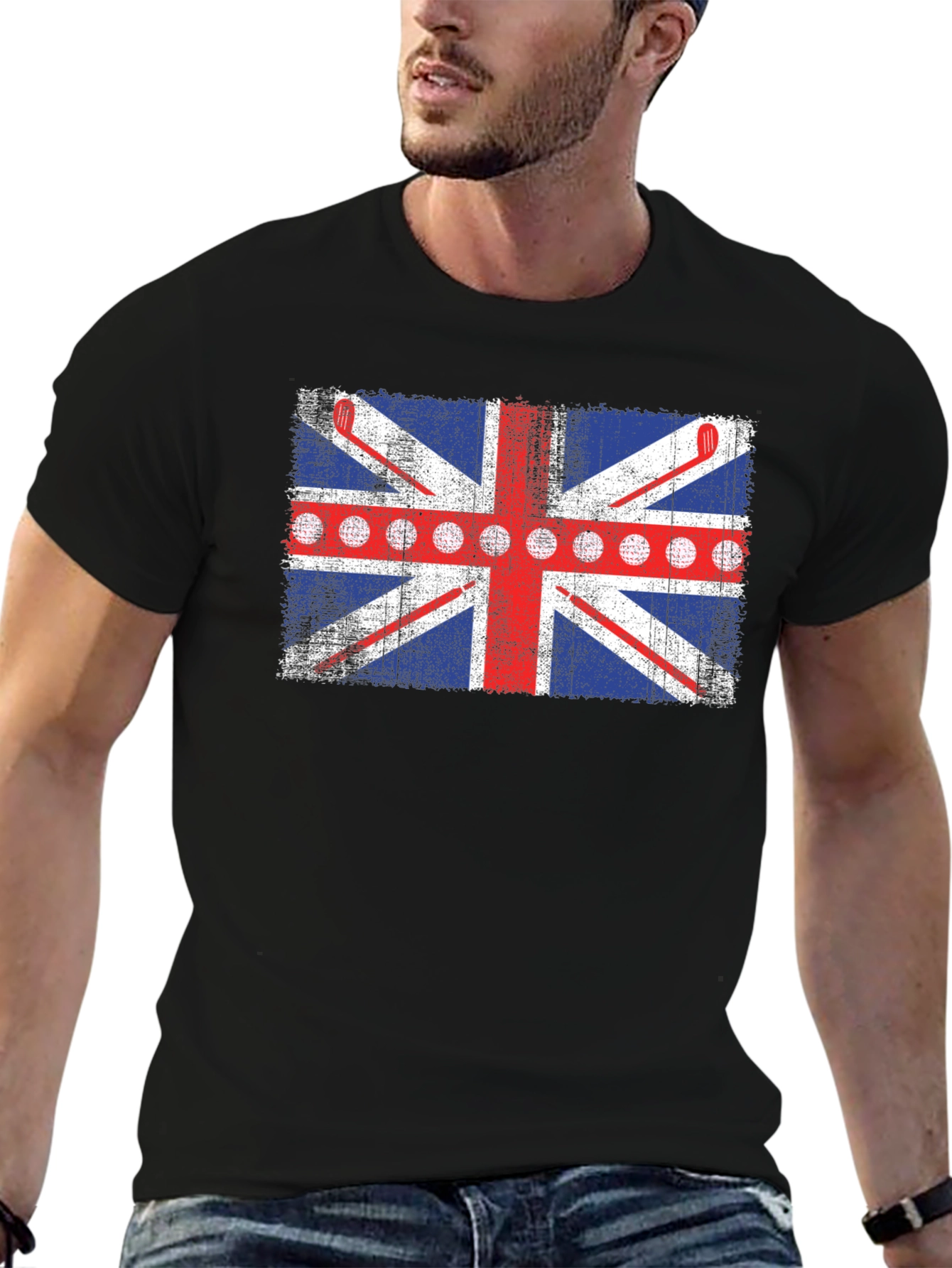 Union Jack Golf T-Shirt