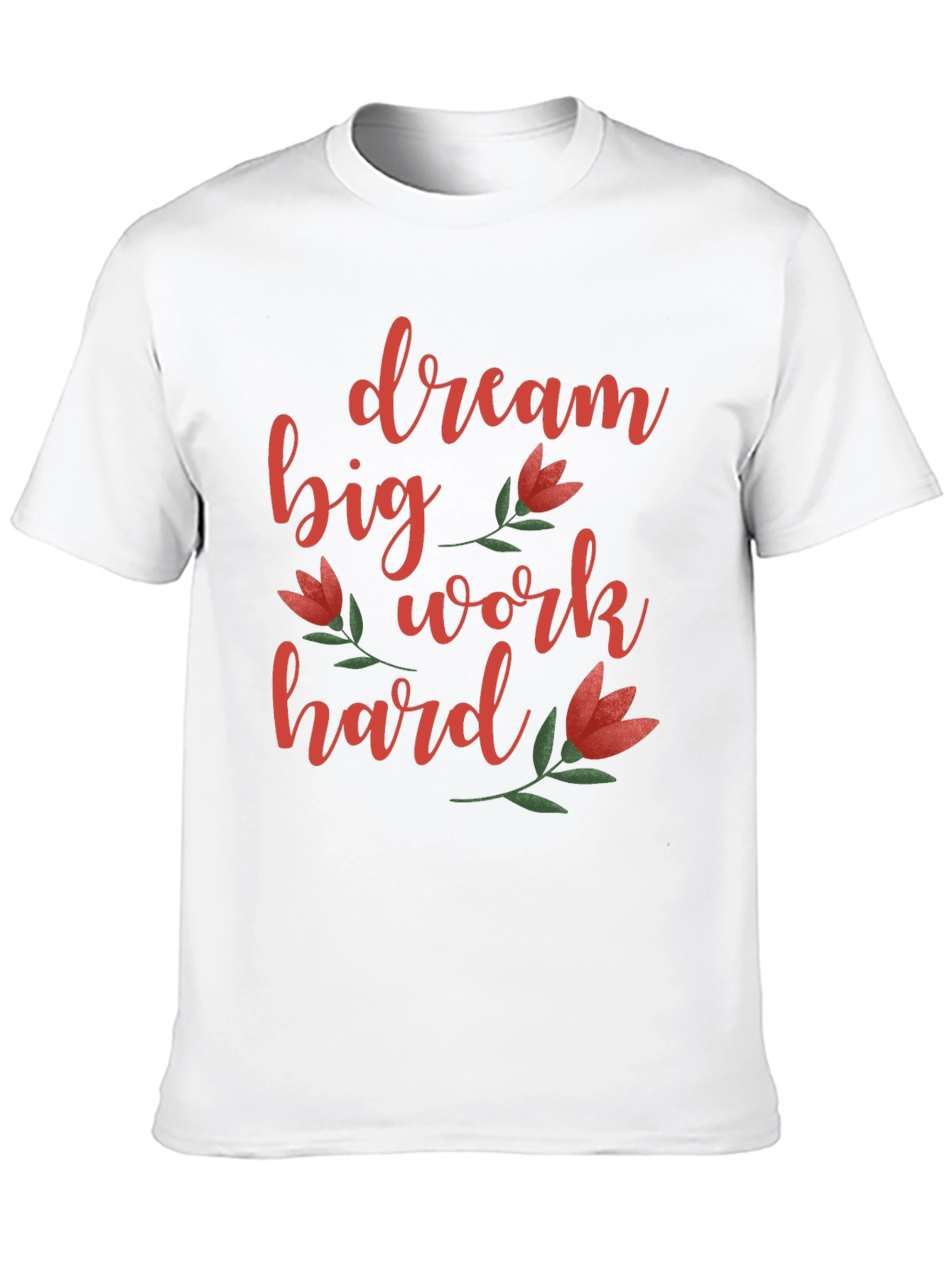 Dream Big T-Shirt - Black Cotton Graphic Tee