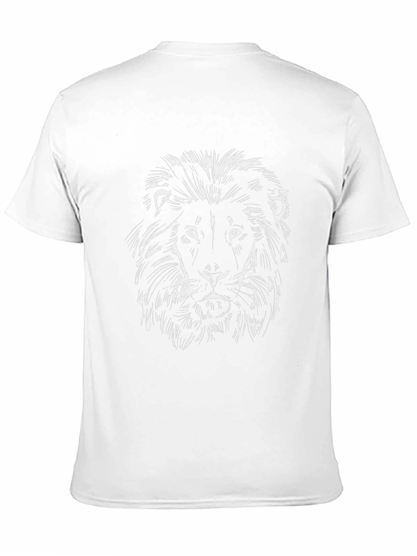Black Lion Graphic Tee - Bold & Stylish