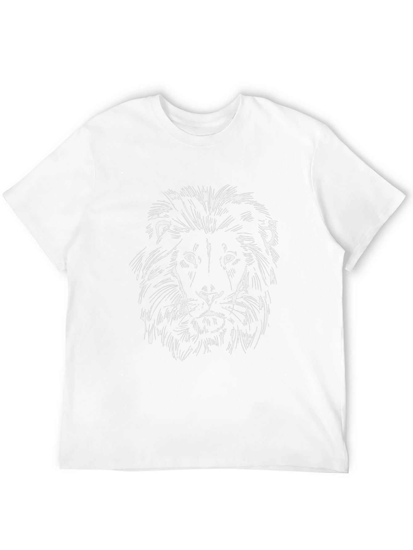 Black Lion Graphic Tee - Bold & Stylish