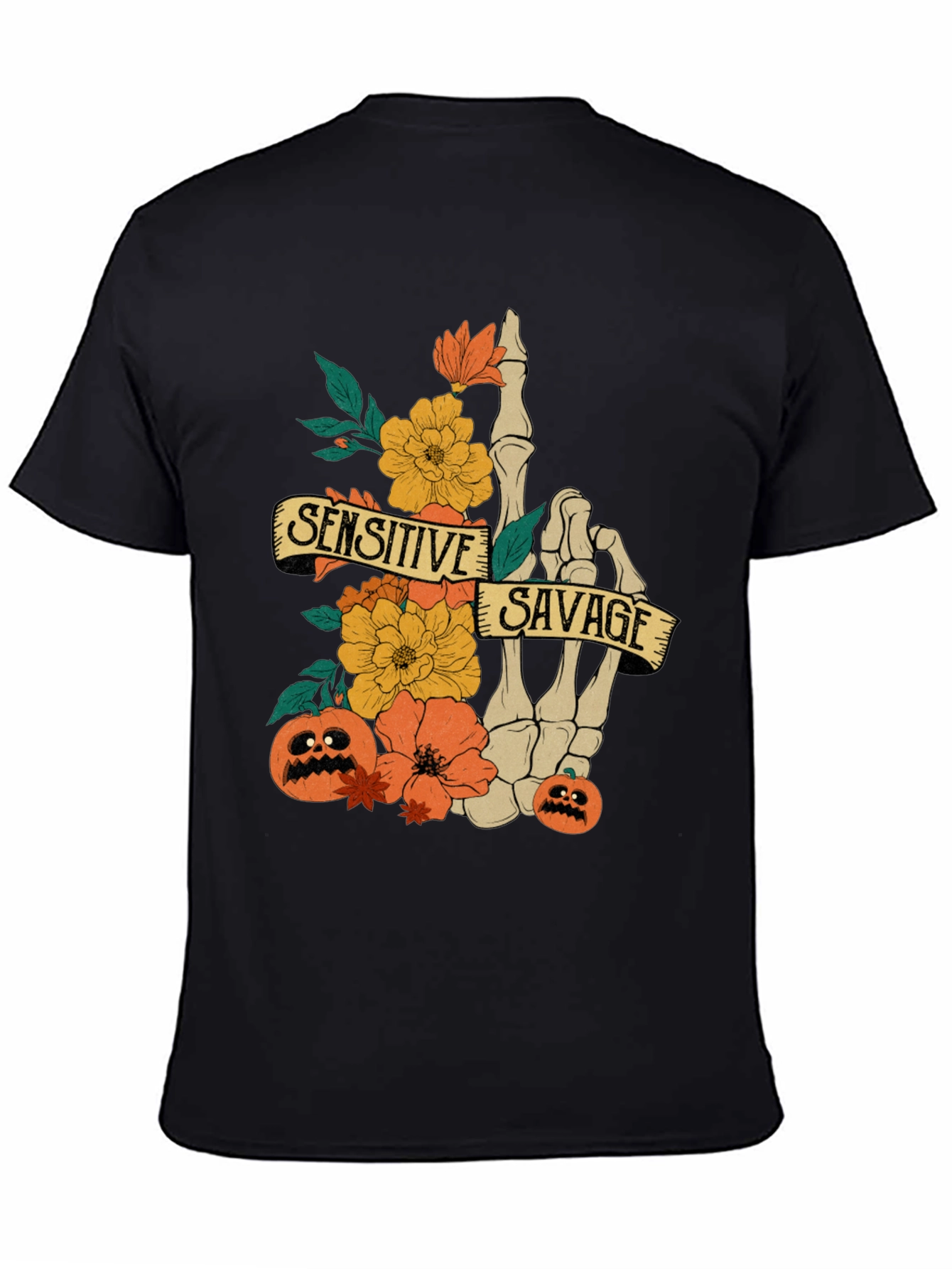 Sensitive Savage Halloween T-Shirt