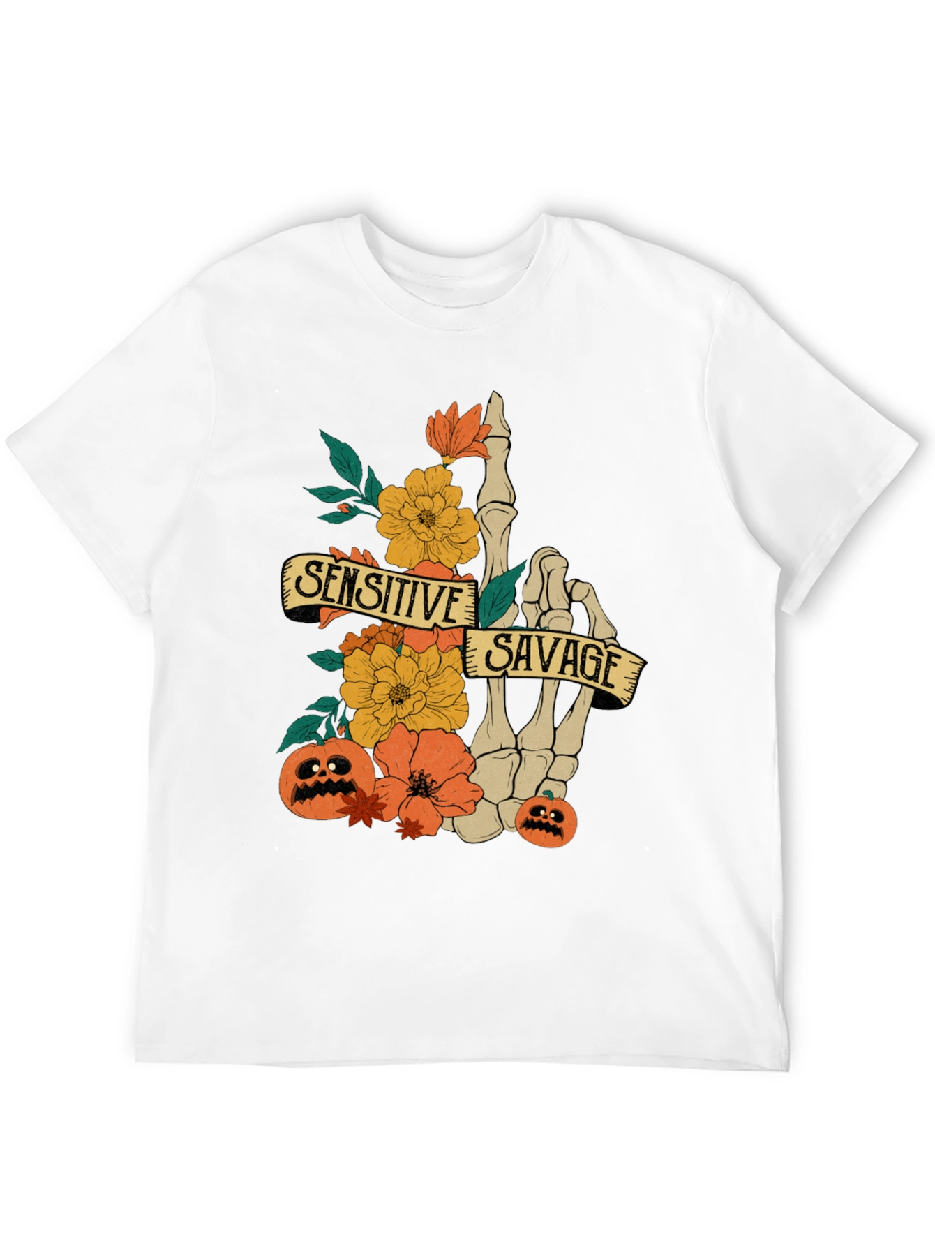 Sensitive Savage Halloween T-Shirt