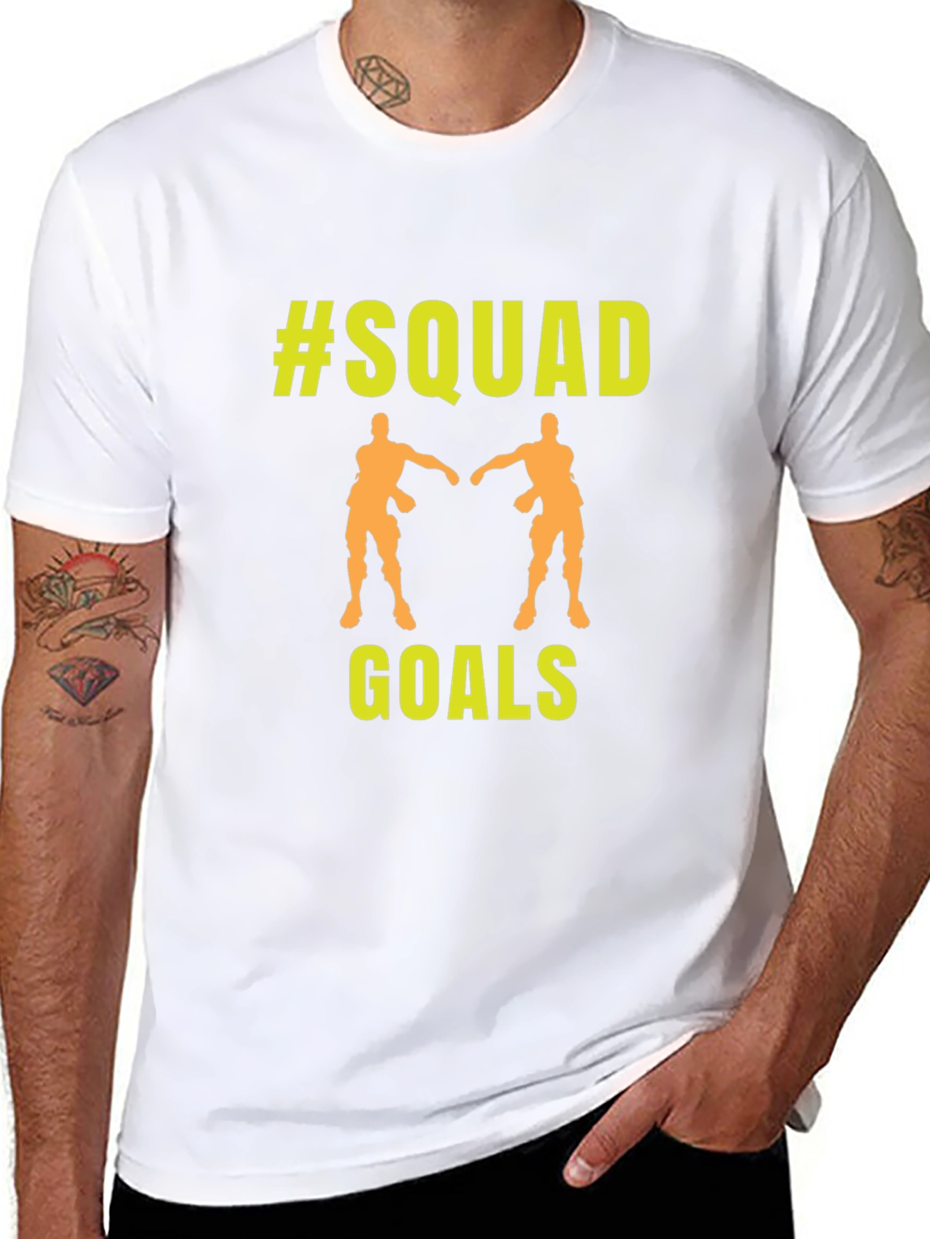 Squad Goals T-Shirt - Cool Gamer Tee