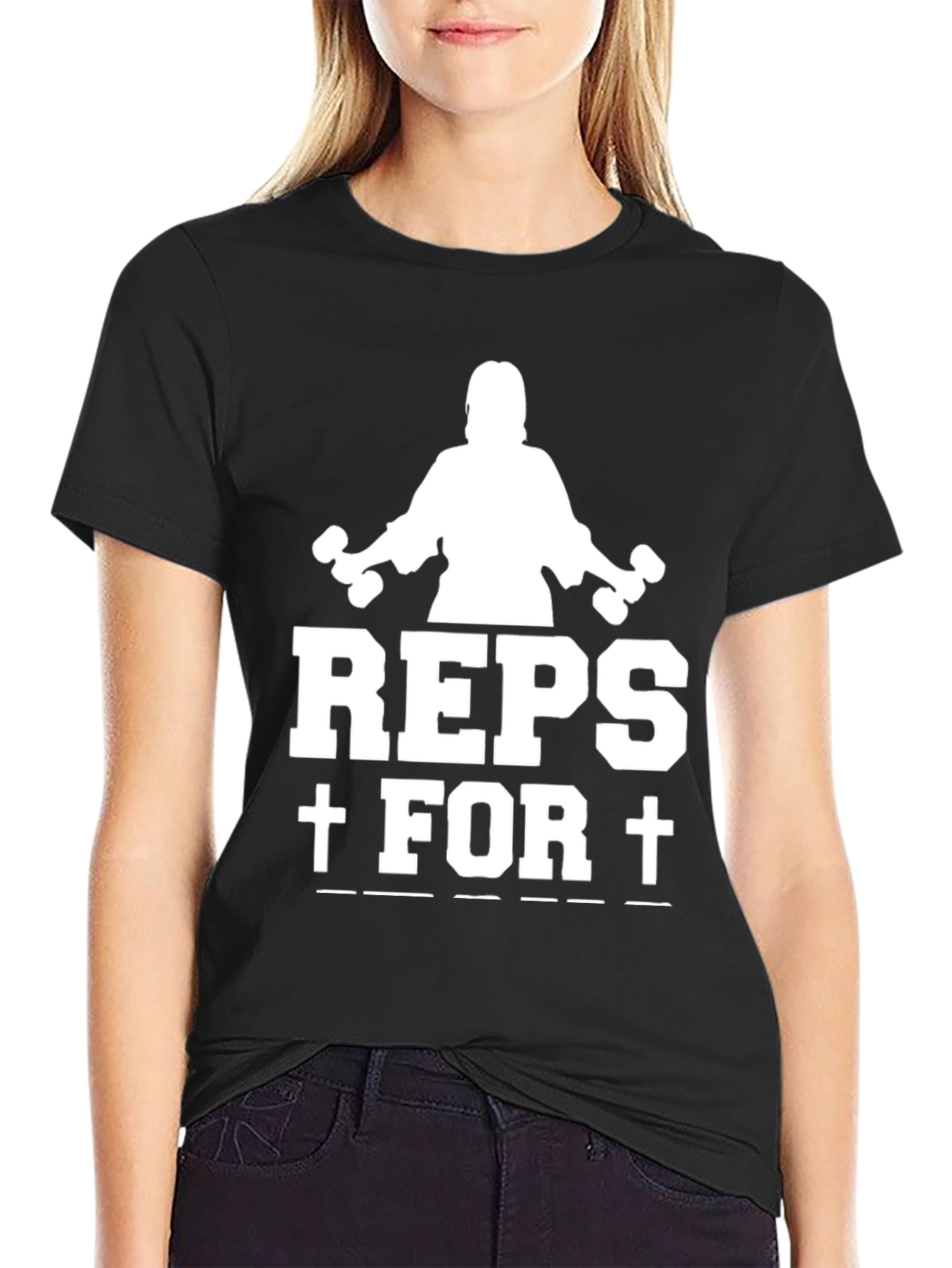 Reps For Christ Black T-Shirt