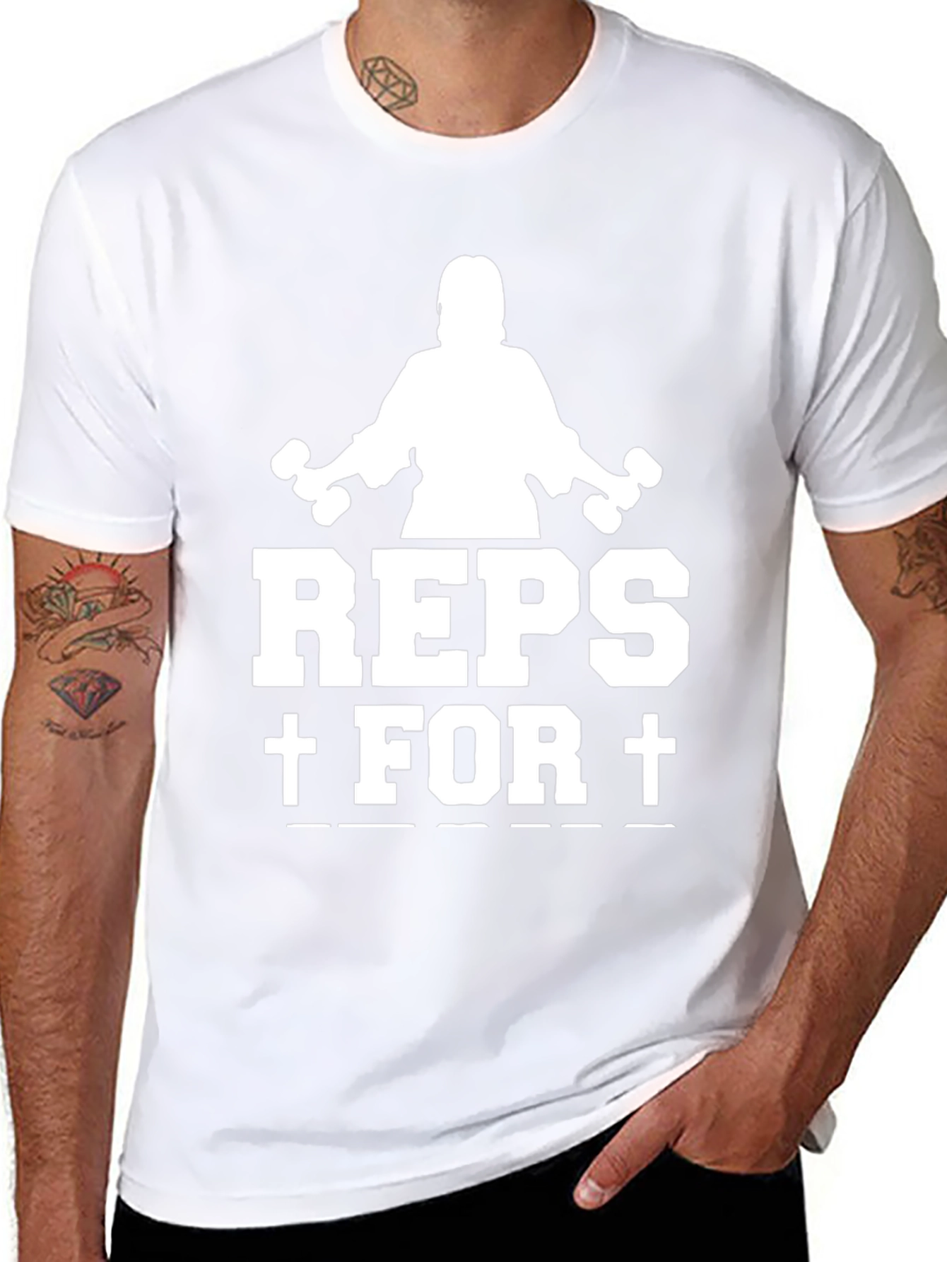 Reps For Christ Black T-Shirt